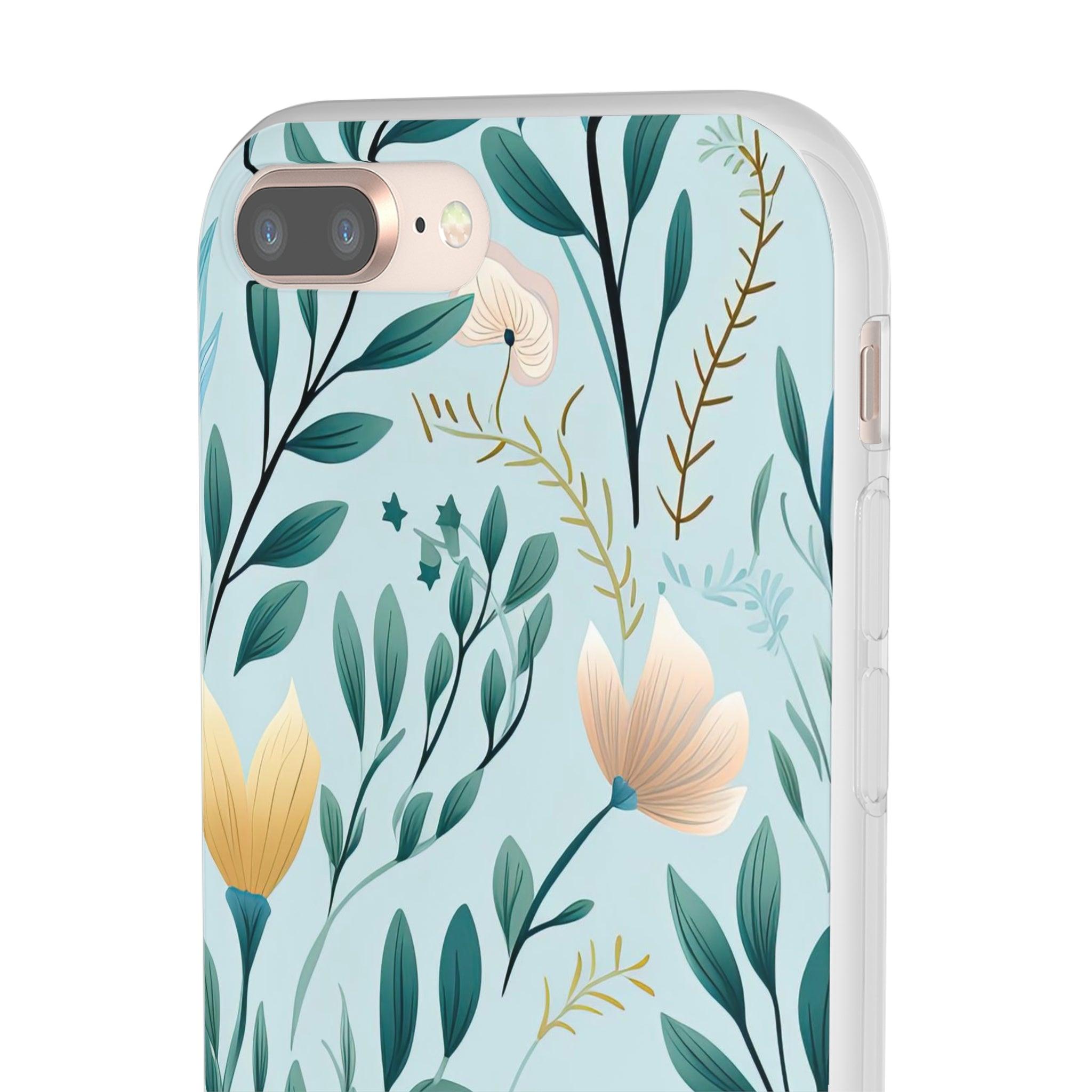 Flower Leaf Pastel Slim - PrettyKase