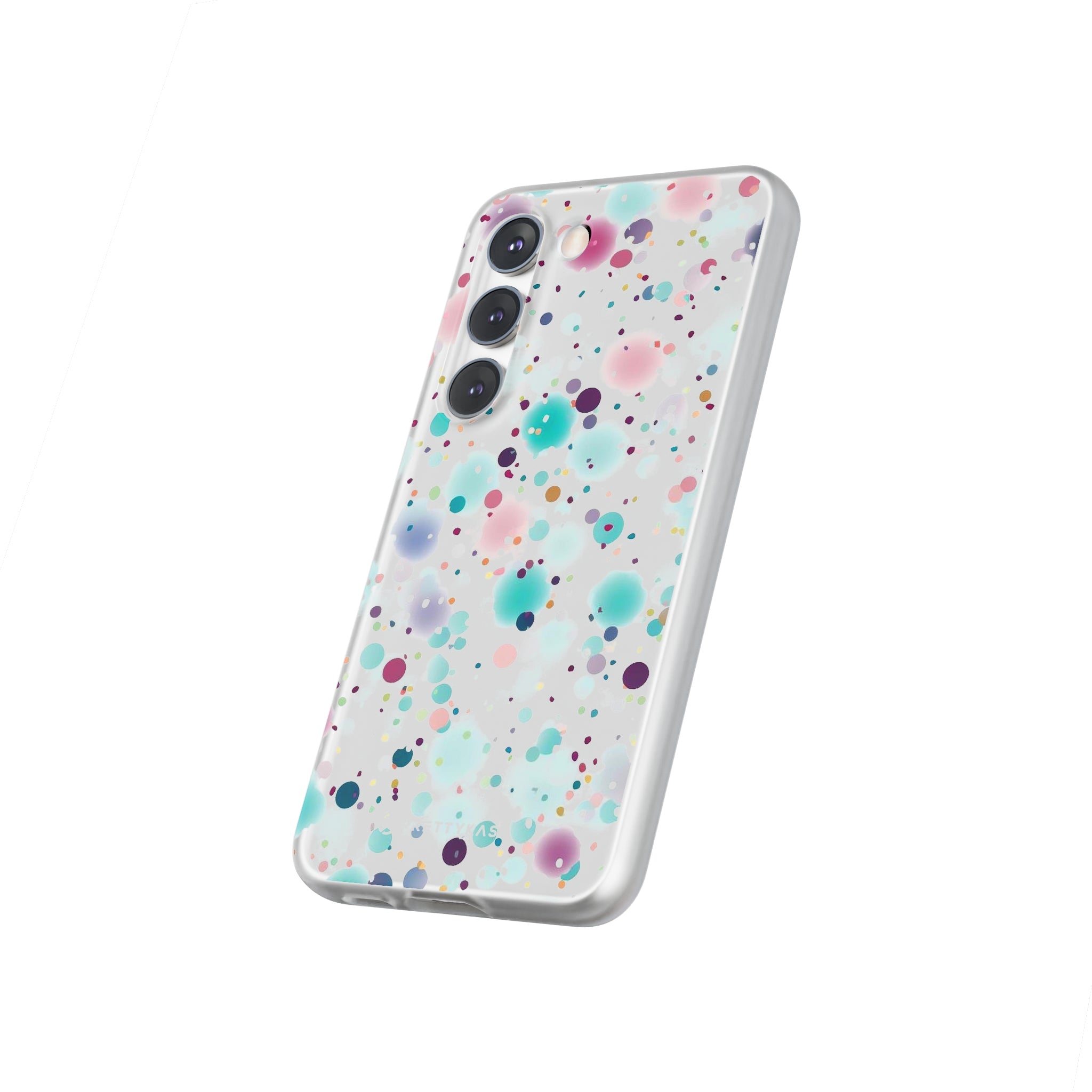 Colorfull Bubbles White Slim