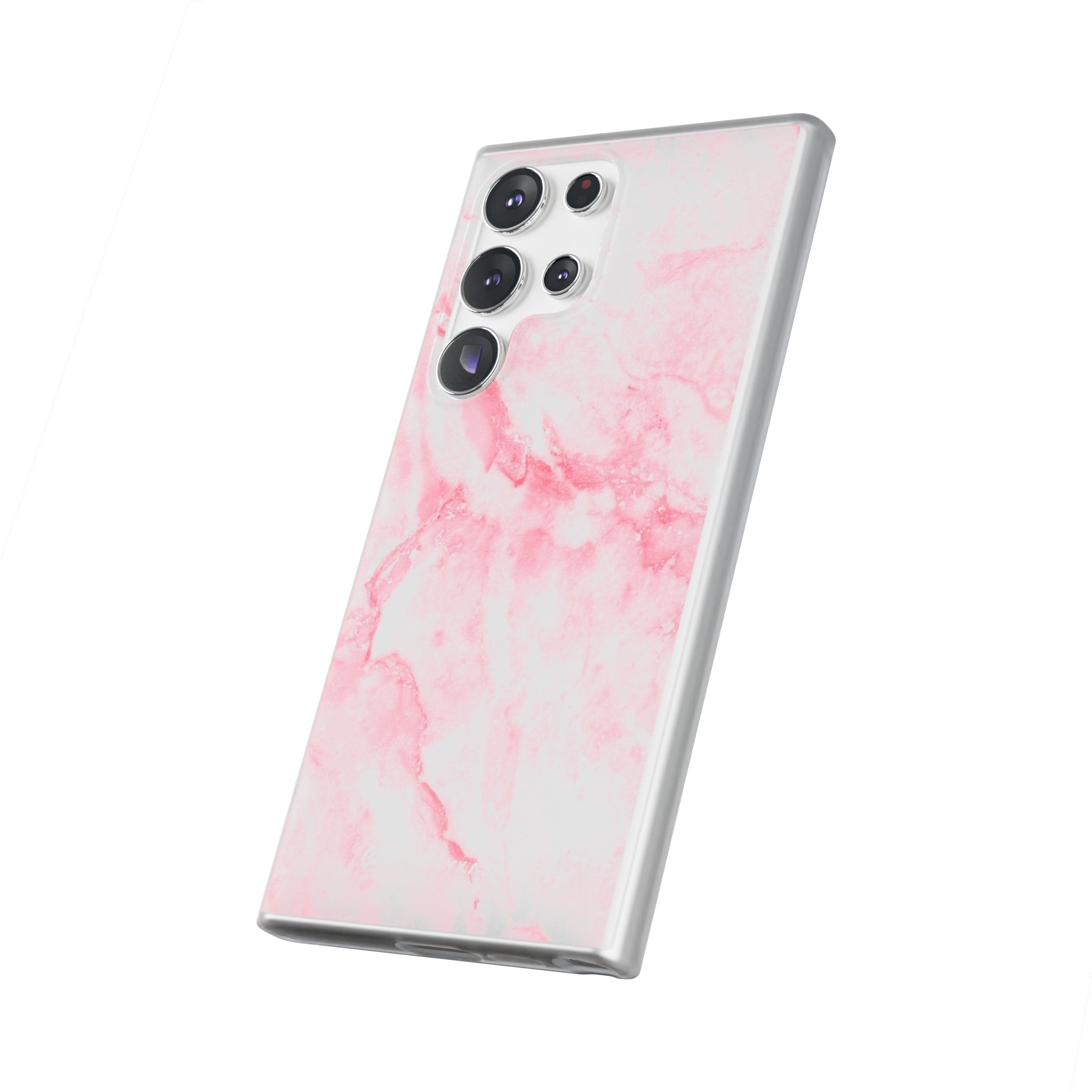 White Pink Marble Slim