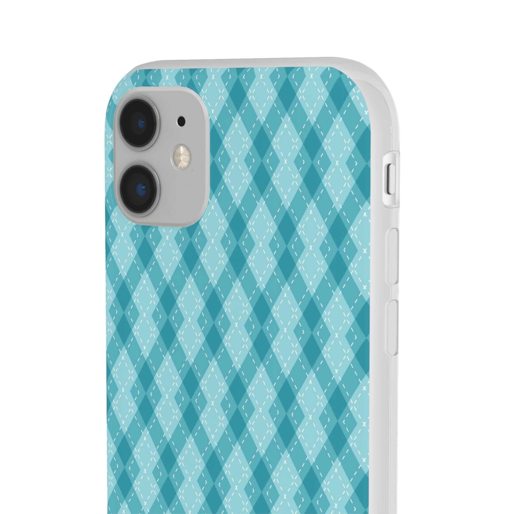 Argyle Teal Slim - PrettyKase