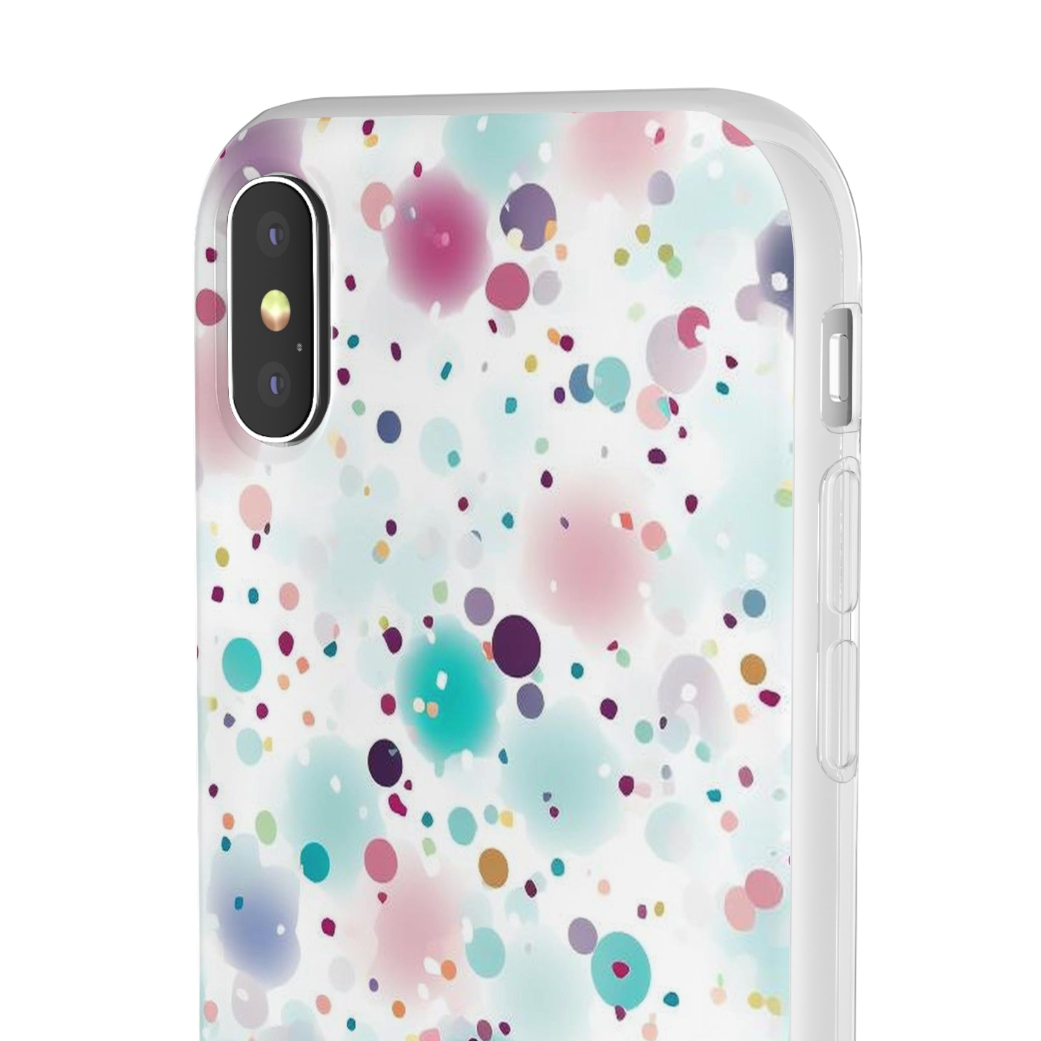 Colorfull Bubbles White Slim