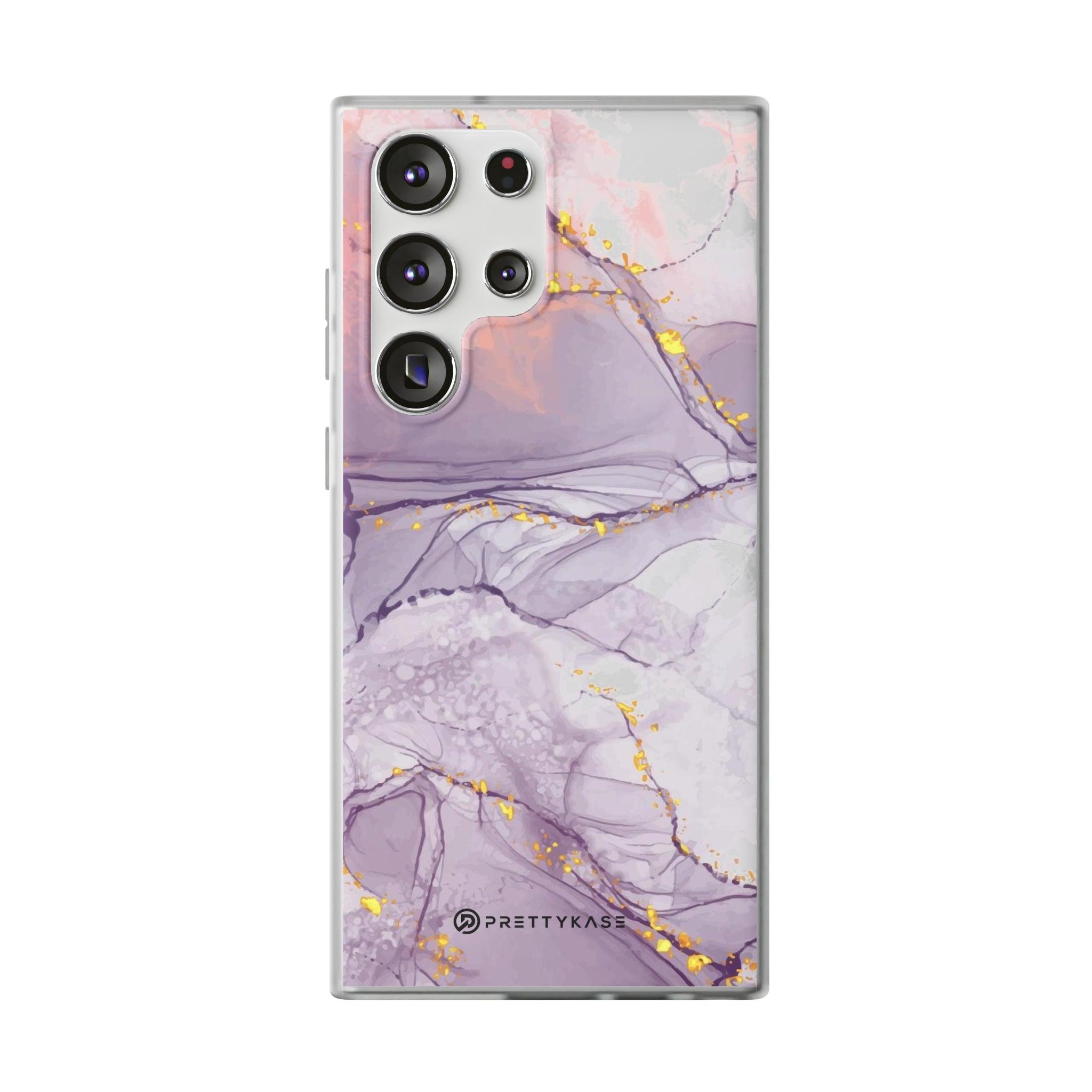 Lavender Marble Slim - PrettyKase