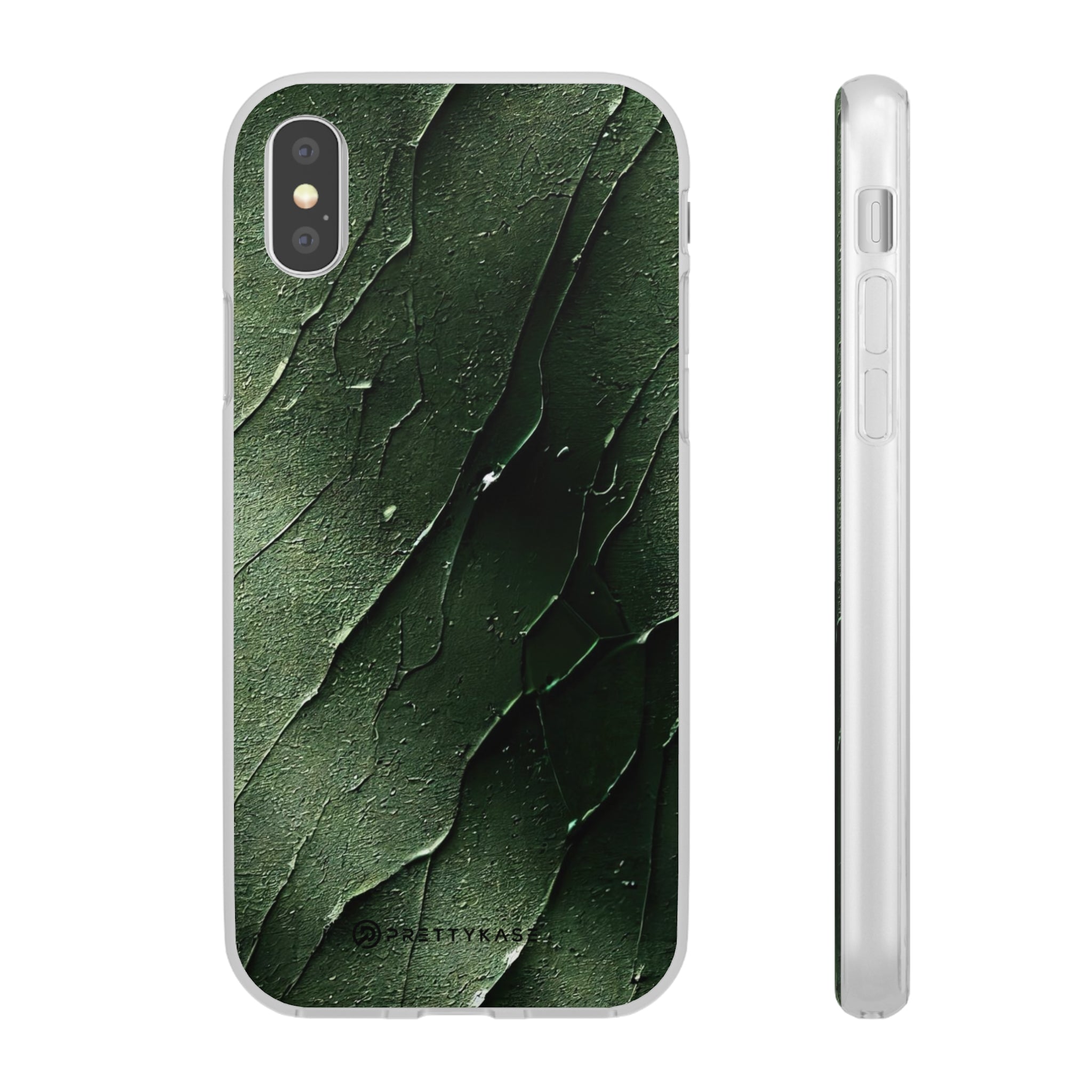 Green Iron Background Metal Slim