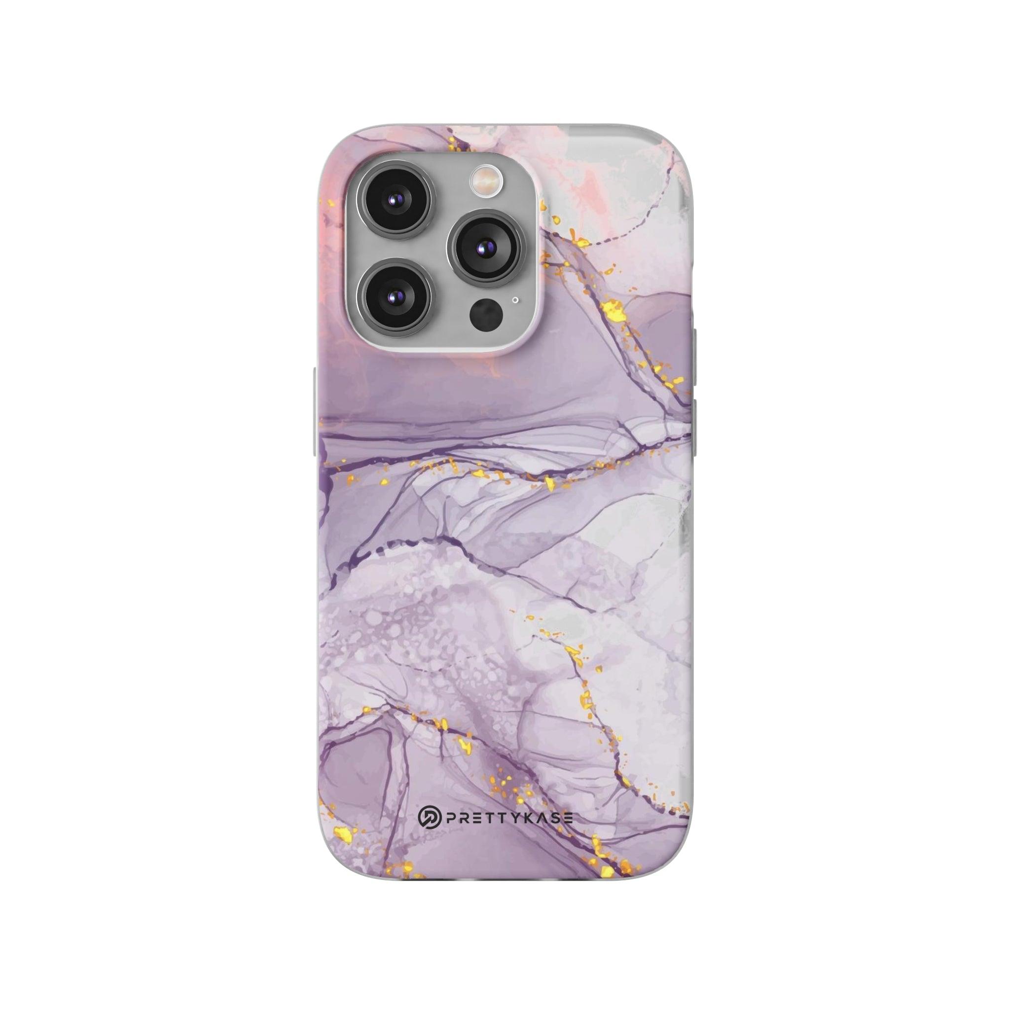 Lavender Marble Slim - PrettyKase