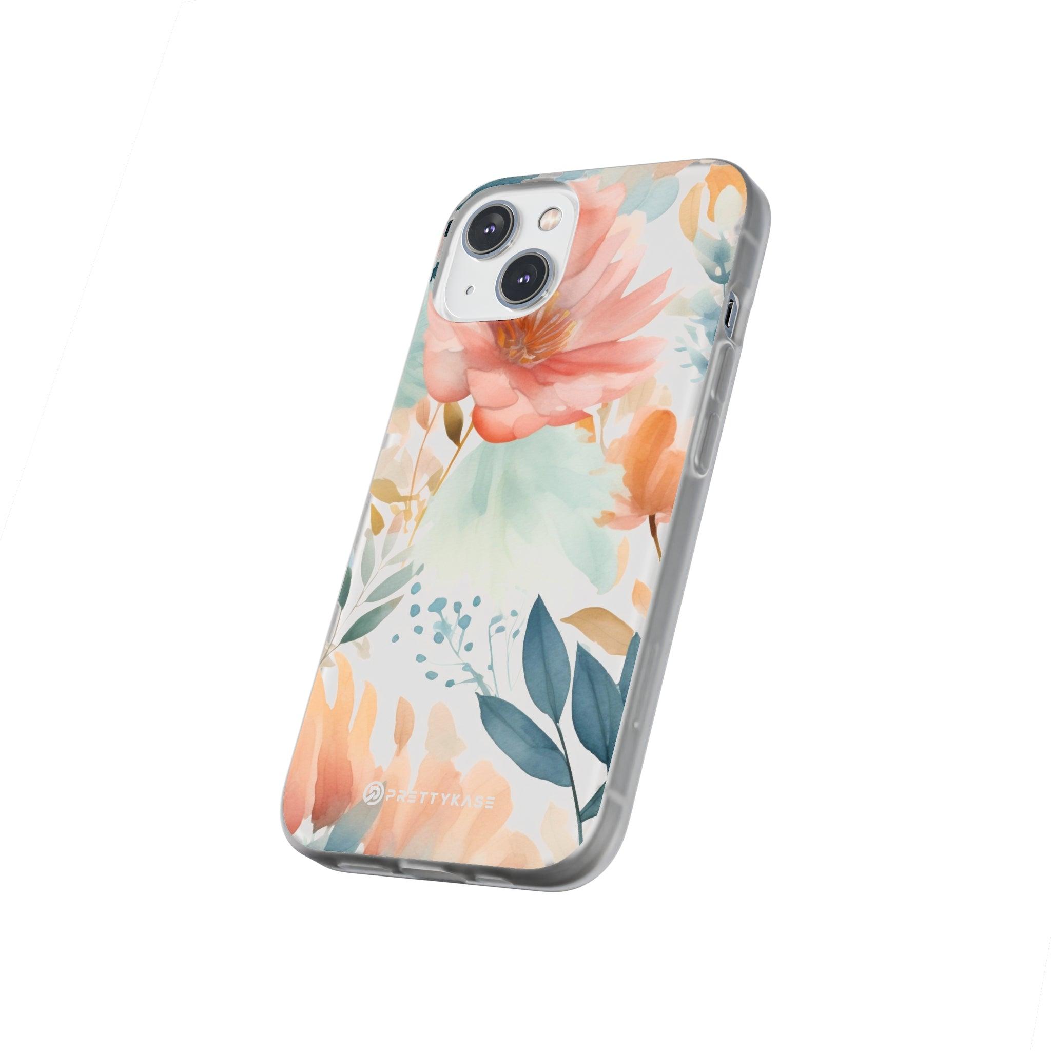 Cute Floral Pattern Slim - PrettyKase