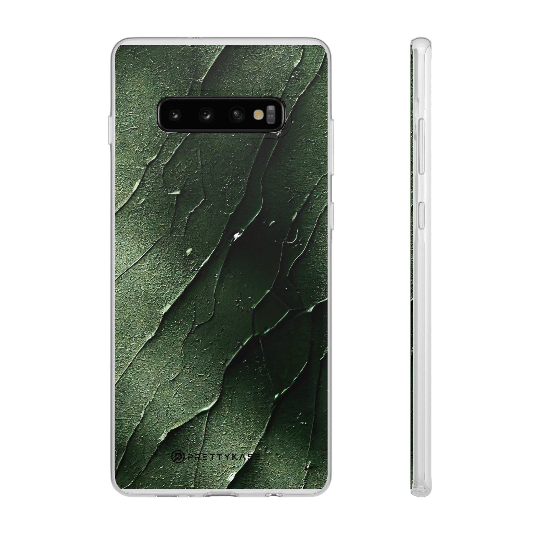 Green Iron Background Metal Slim