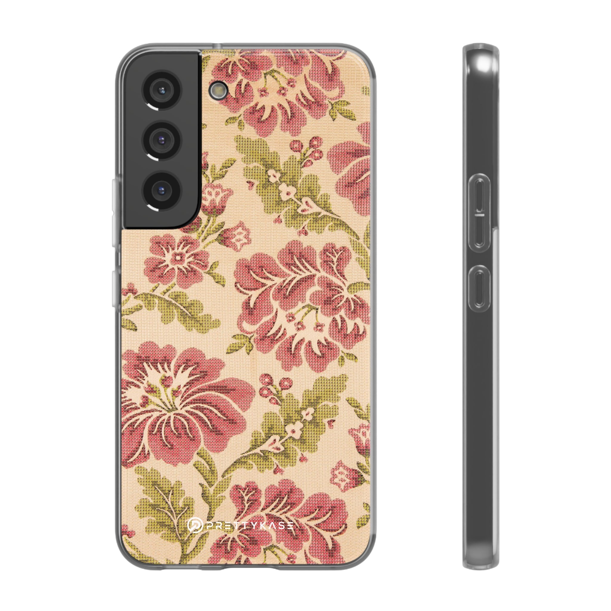 Fabric Floral Texture Slim