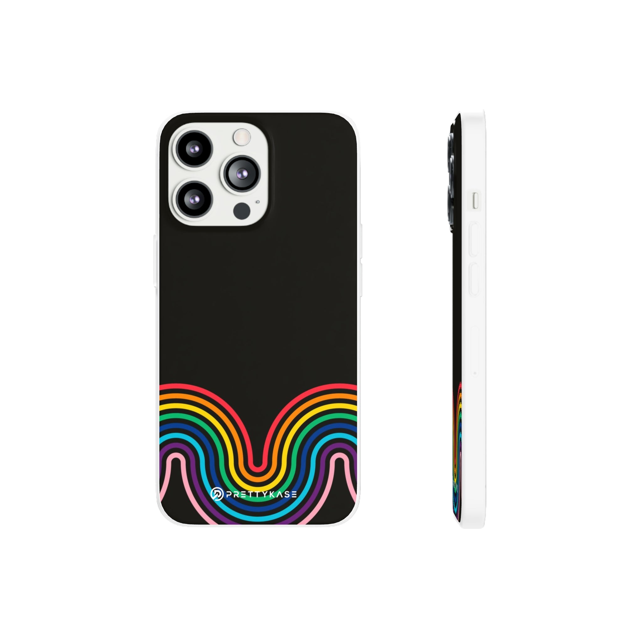 Black and Rainbow Slim