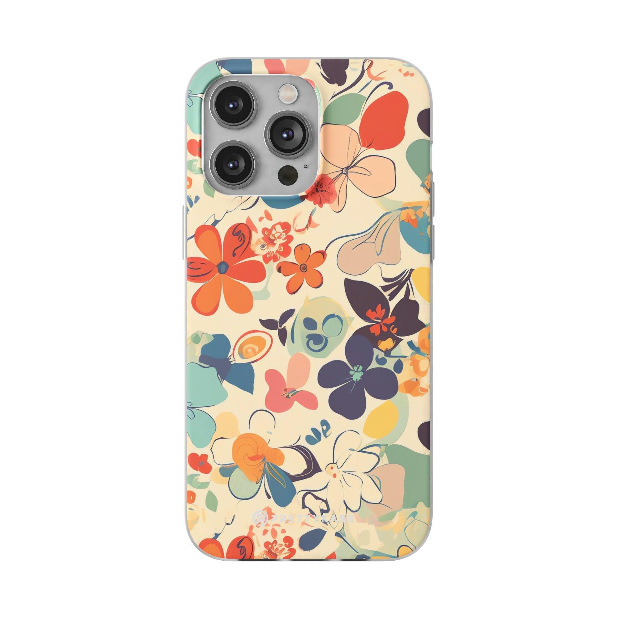 Seamless Floral Pattern Slim - PrettyKase