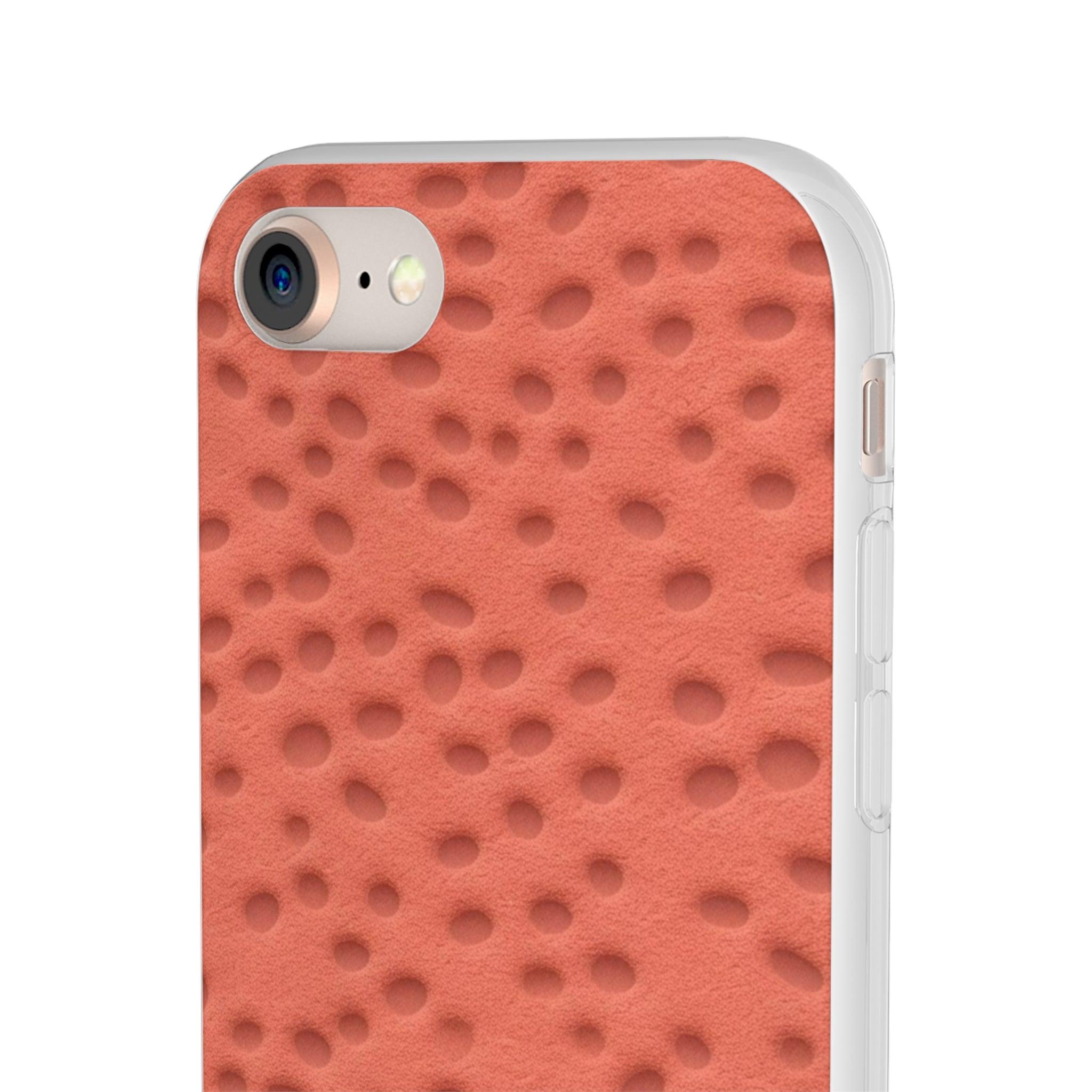 Red Surface Holes Slim - PrettyKase