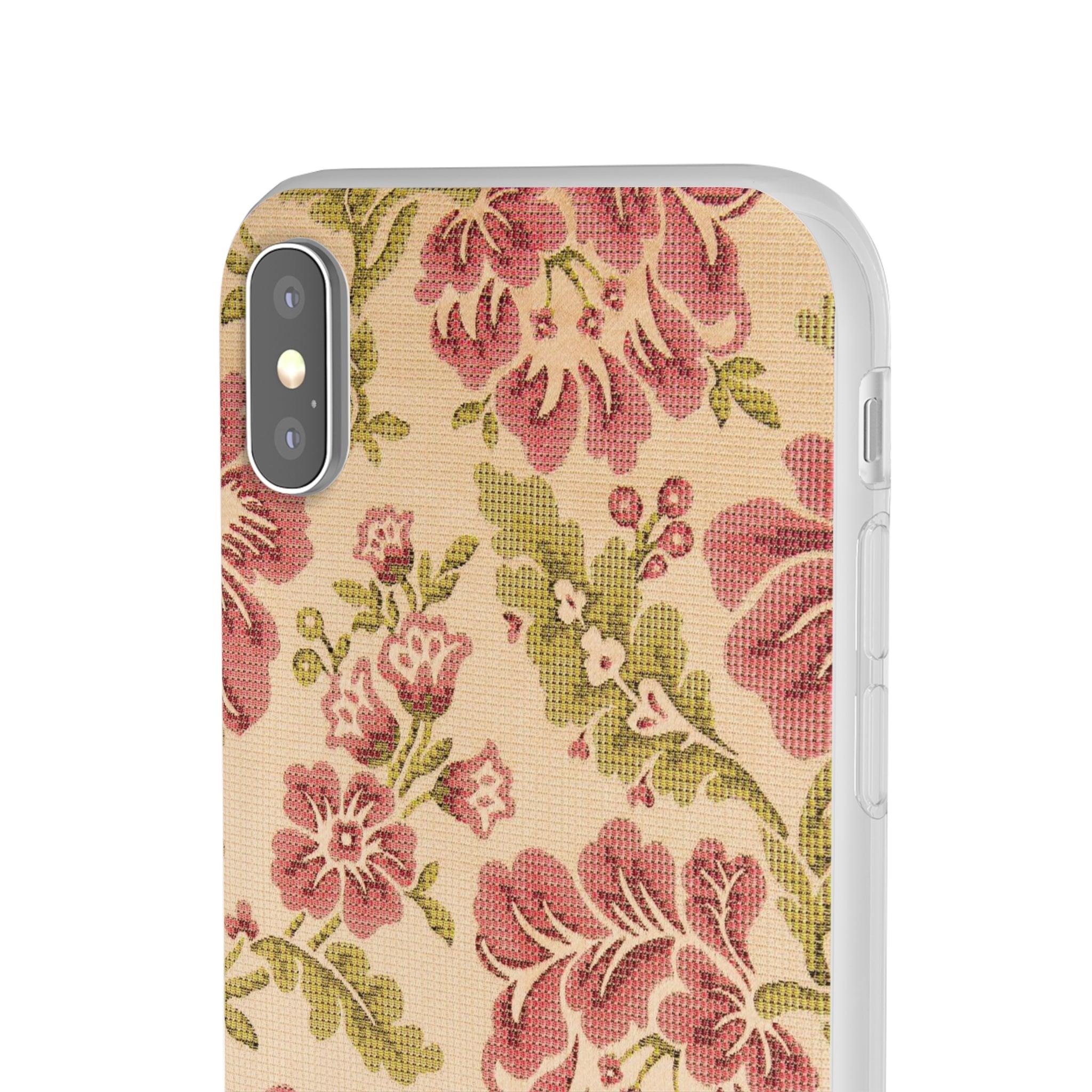 Fabric Floral Texture Slim - PrettyKase