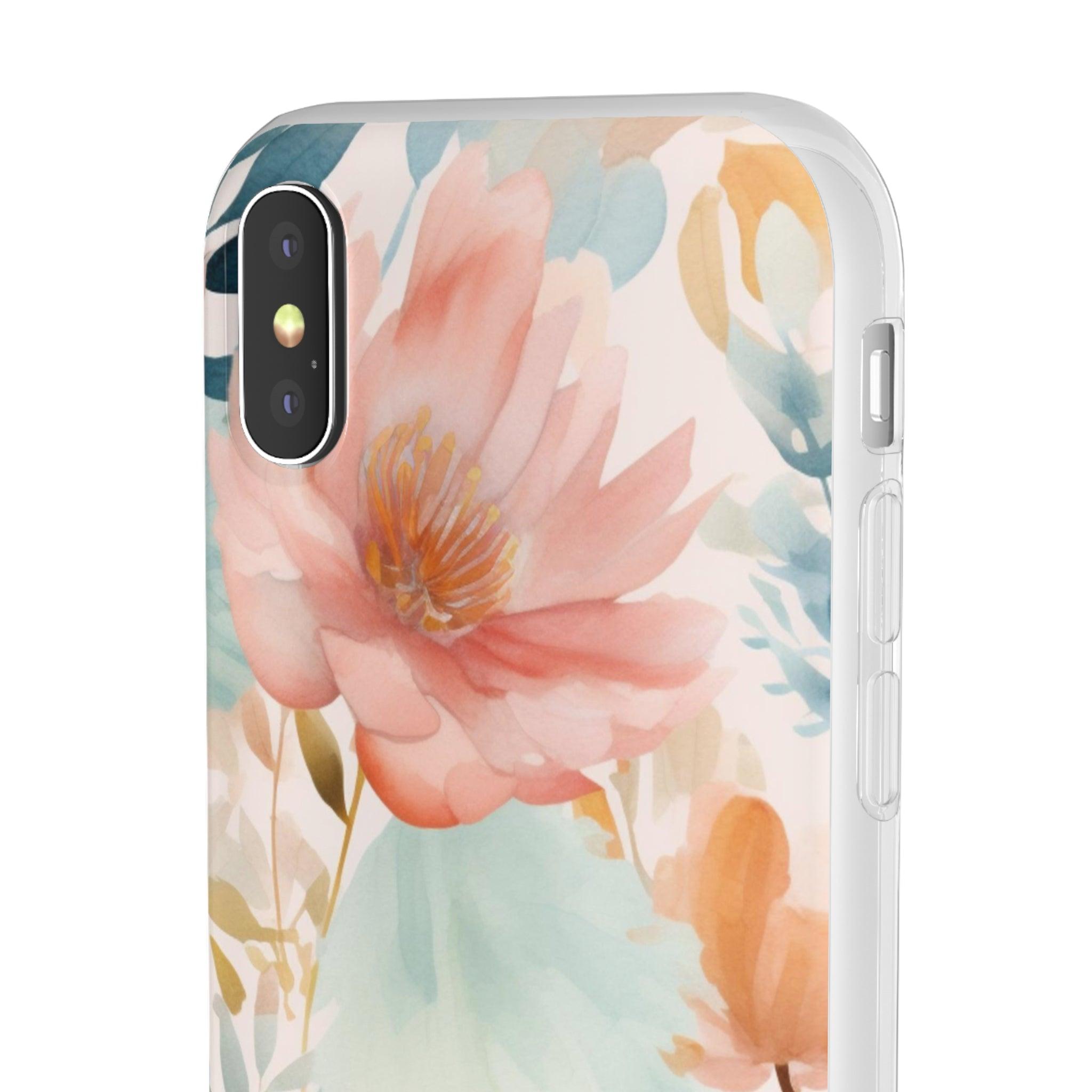 Cute Floral Pattern Slim - PrettyKase