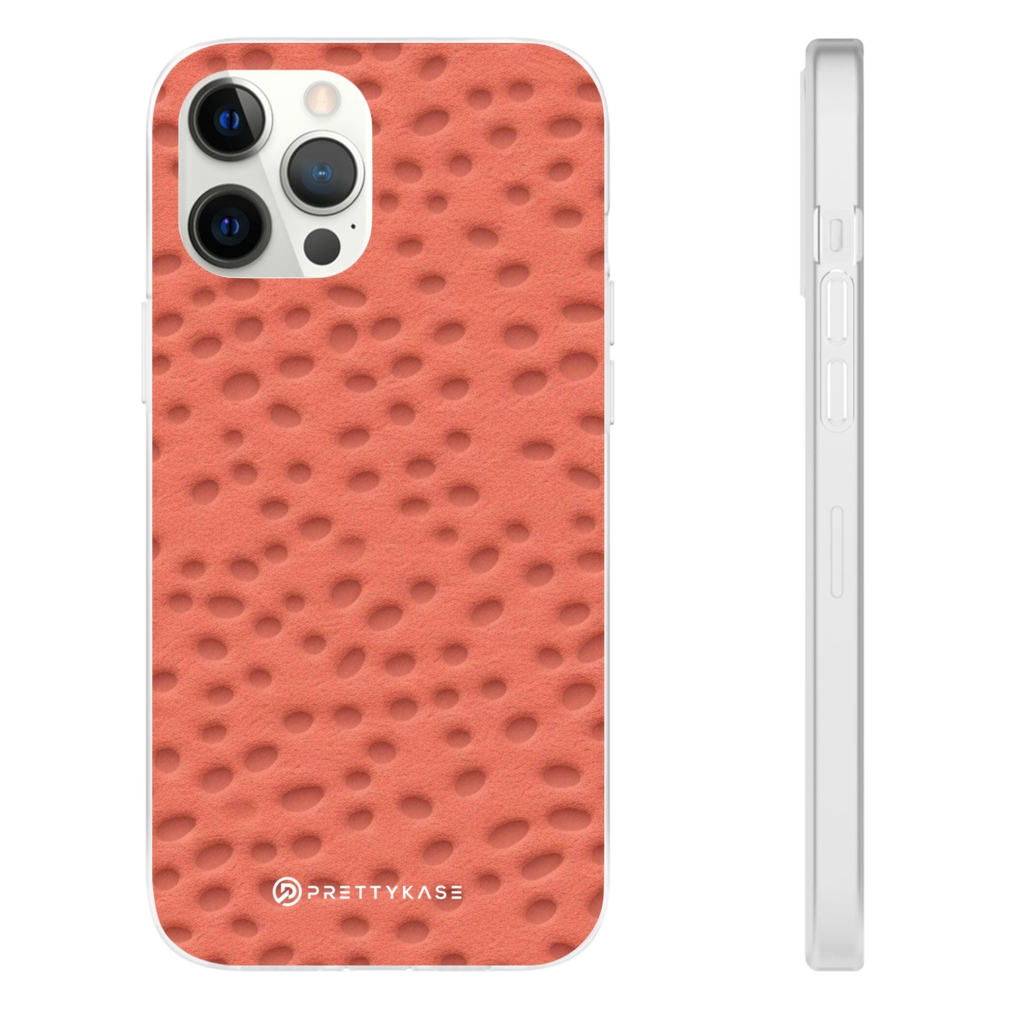 Red Surface Holes Slim - PrettyKase