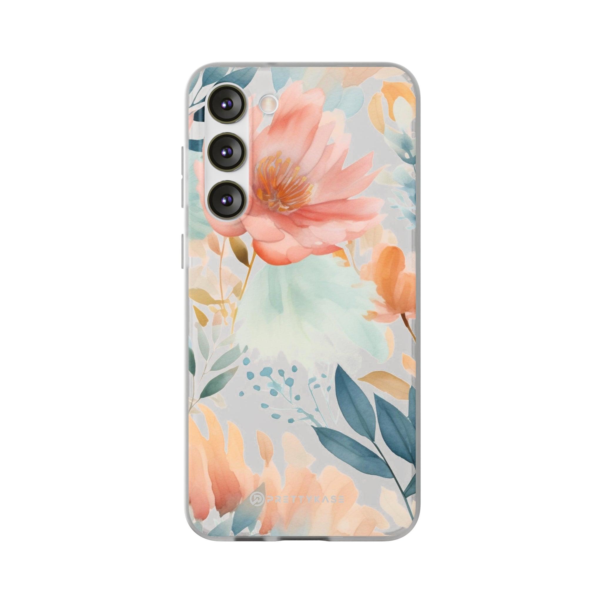 Cute Floral Pattern Slim - PrettyKase