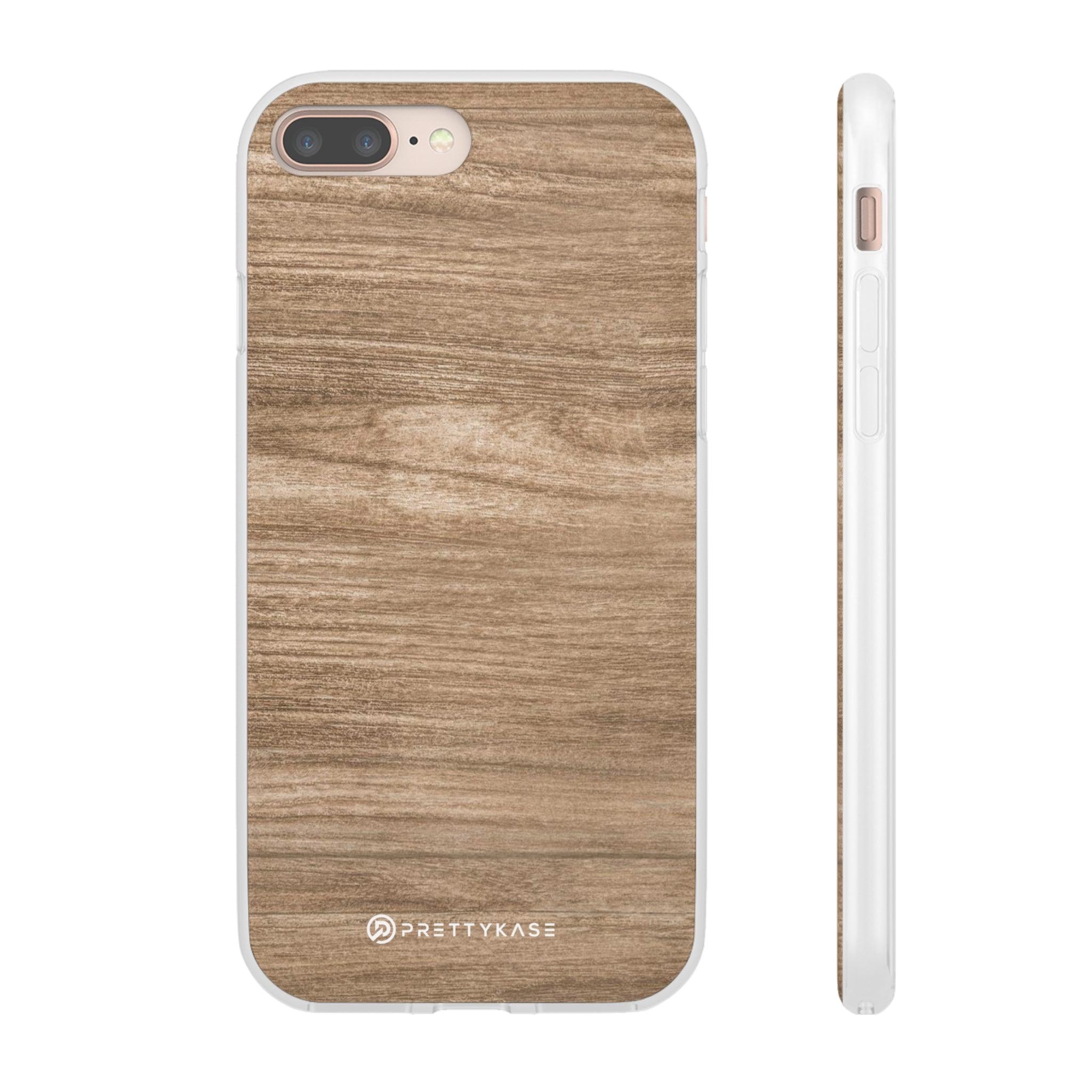 Beige Wood Slim - PrettyKase