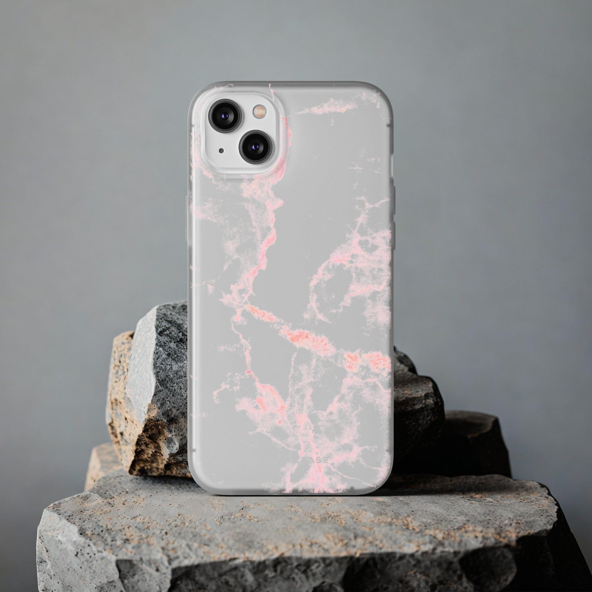 Pink Marble Slim - PrettyKase