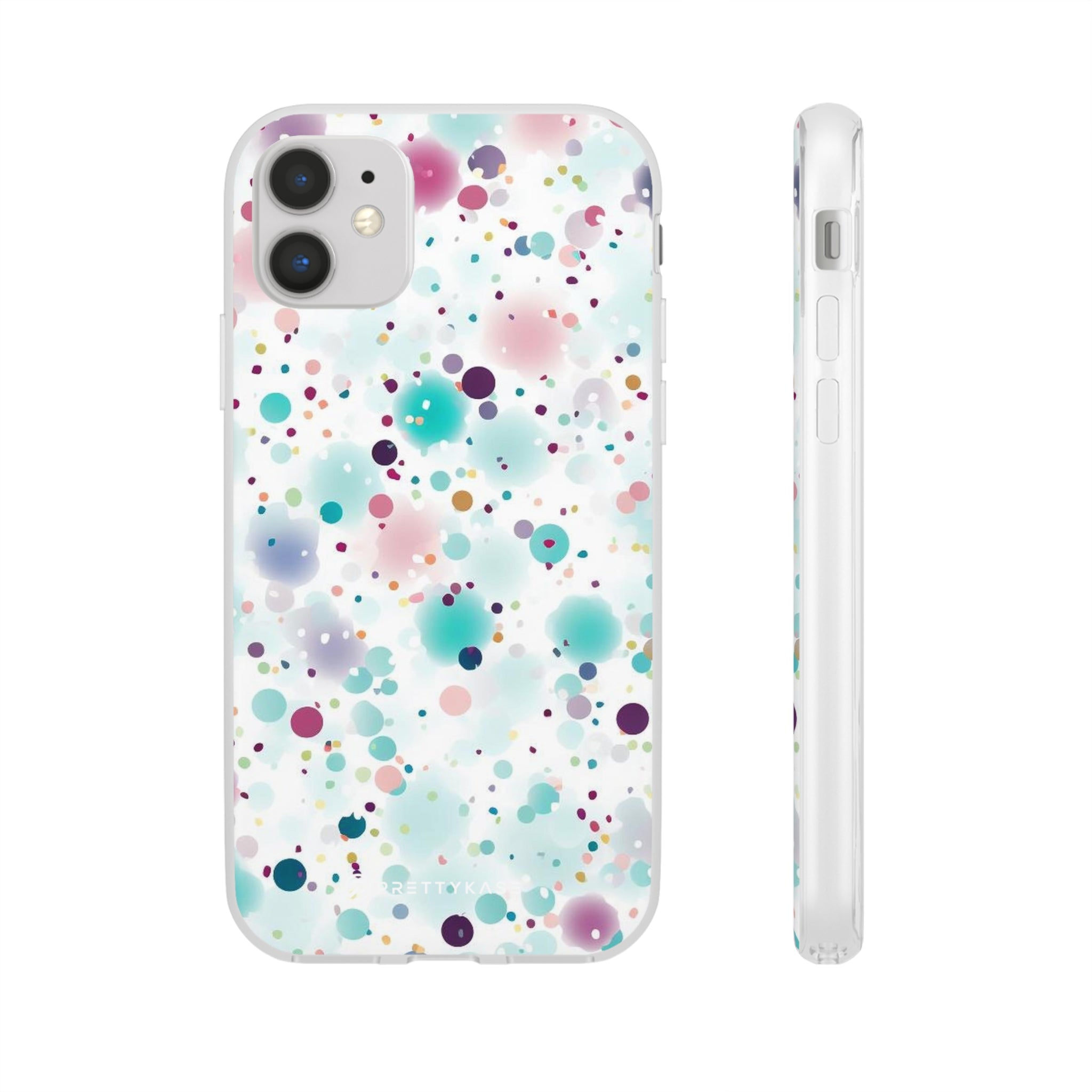 Colorfull Bubbles White Slim