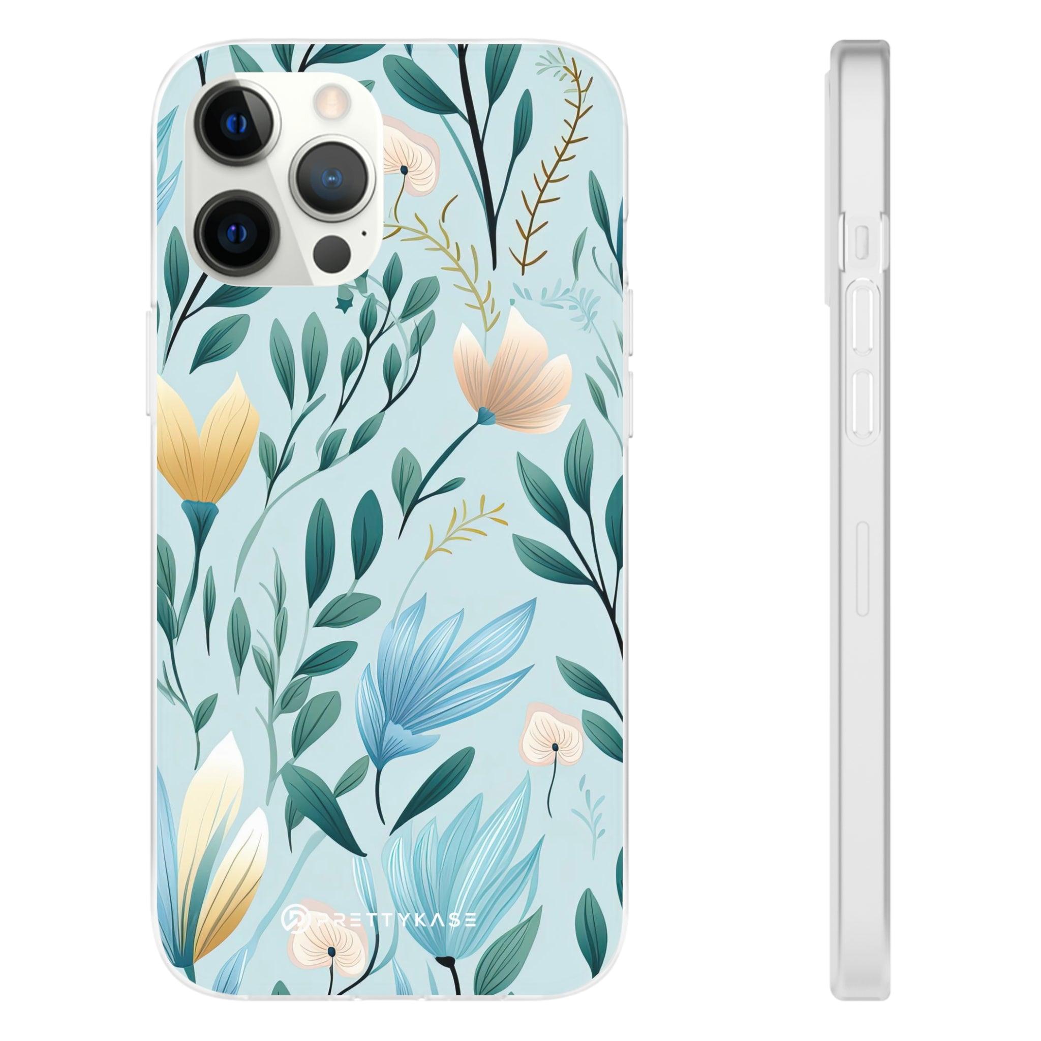 Flower Leaf Pastel Slim - PrettyKase