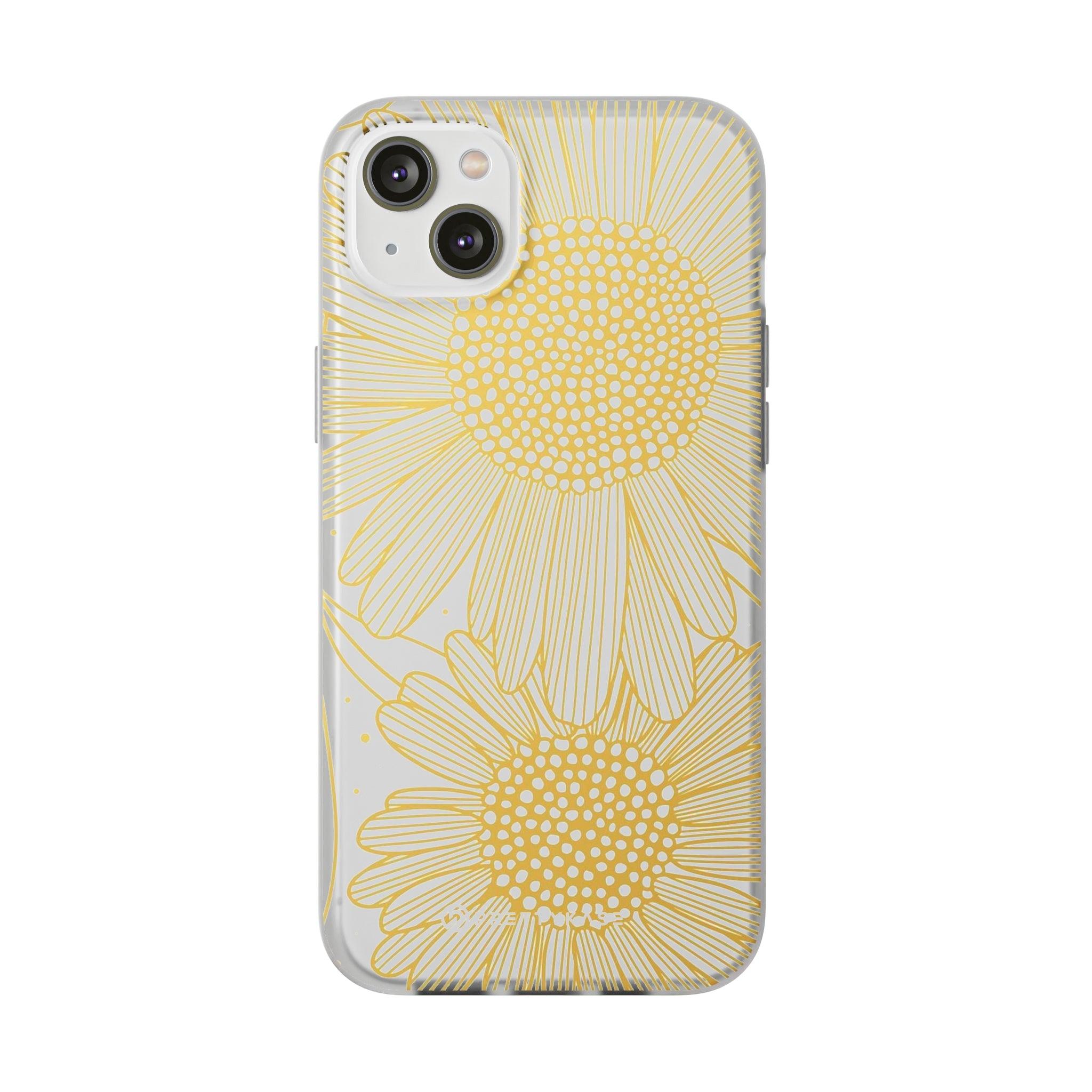 White Sun Flower Slim - PrettyKase