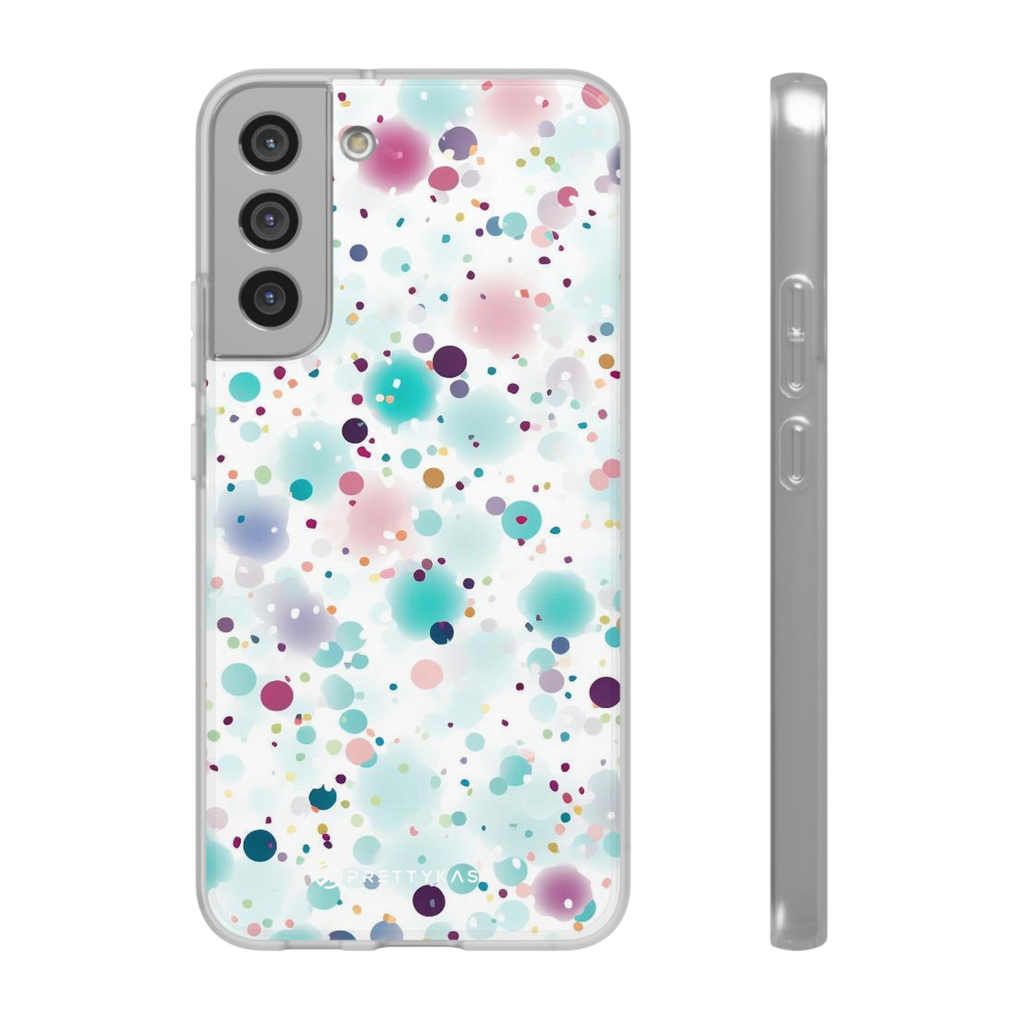 Colorfull Bubbles White Slim