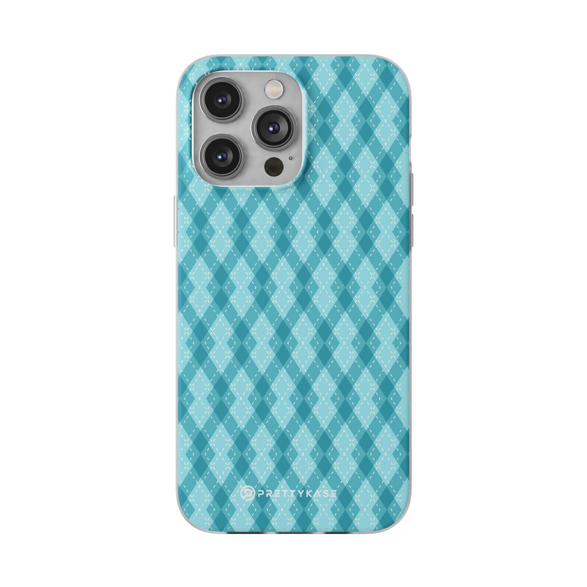 Argyle Teal Slim - PrettyKase