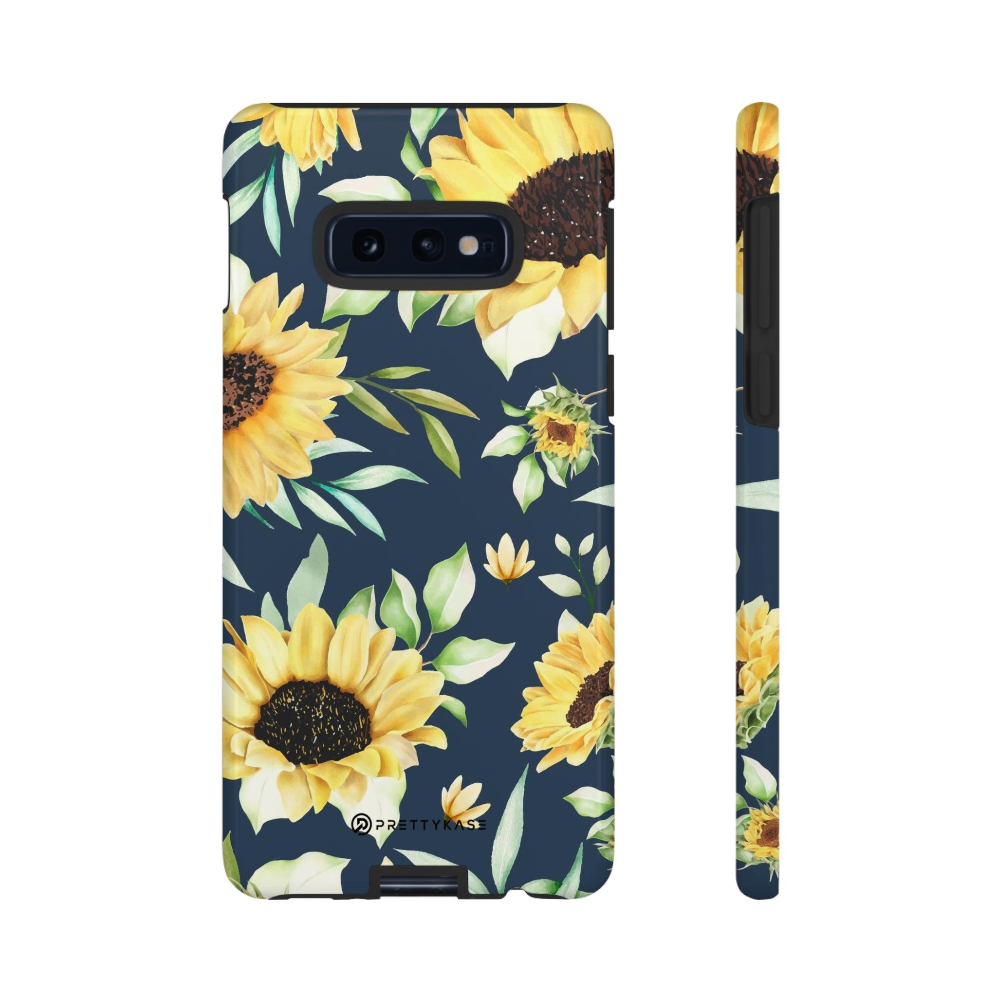 Yellow Floral Evening - PrettyKase