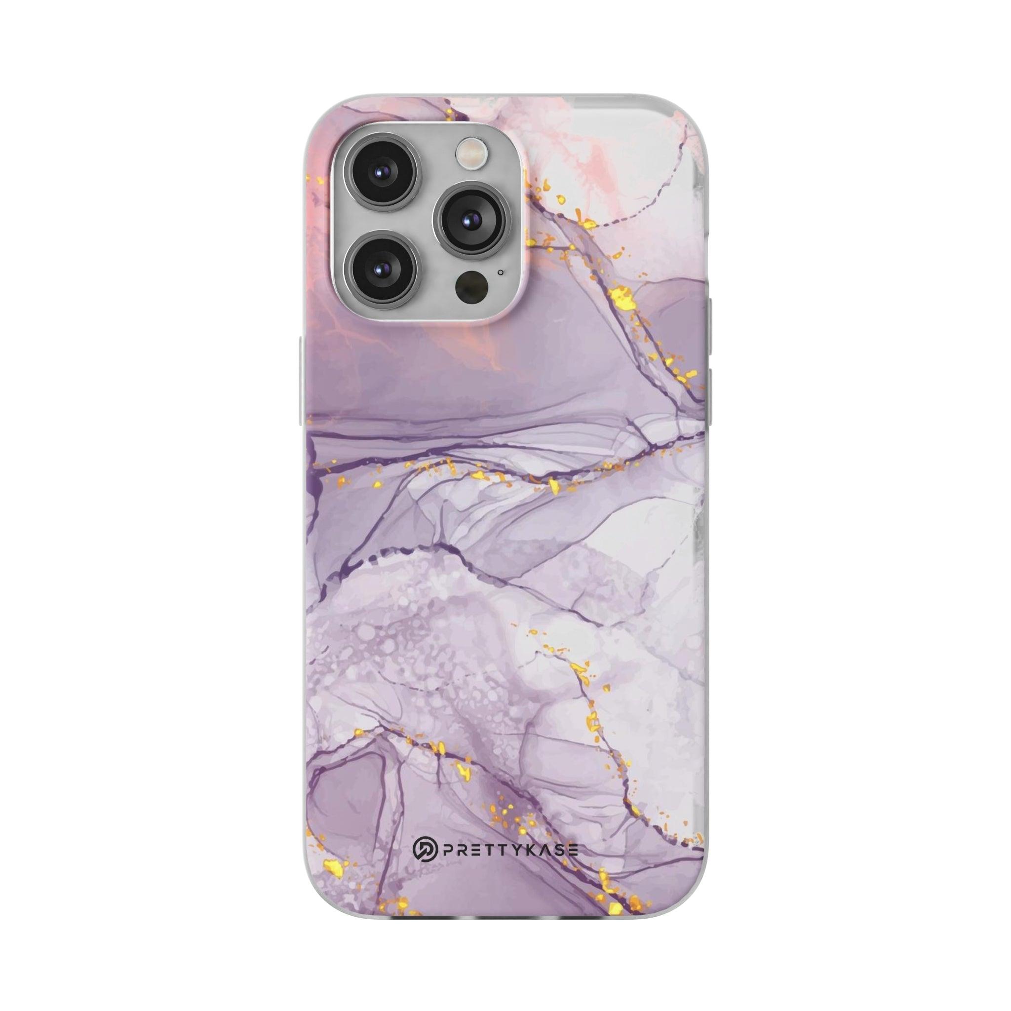 Lavender Marble Slim - PrettyKase