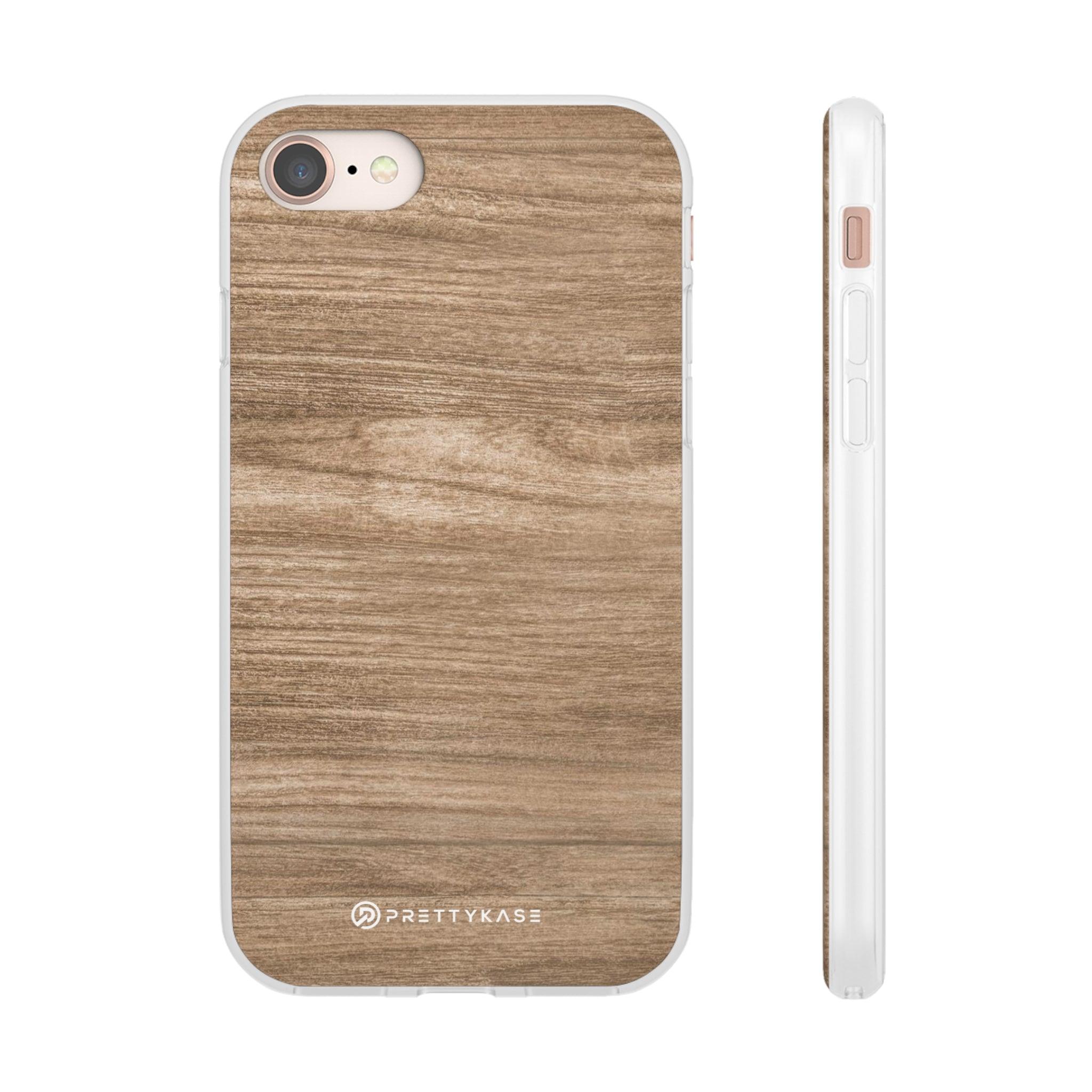 Beige Wood Slim - PrettyKase