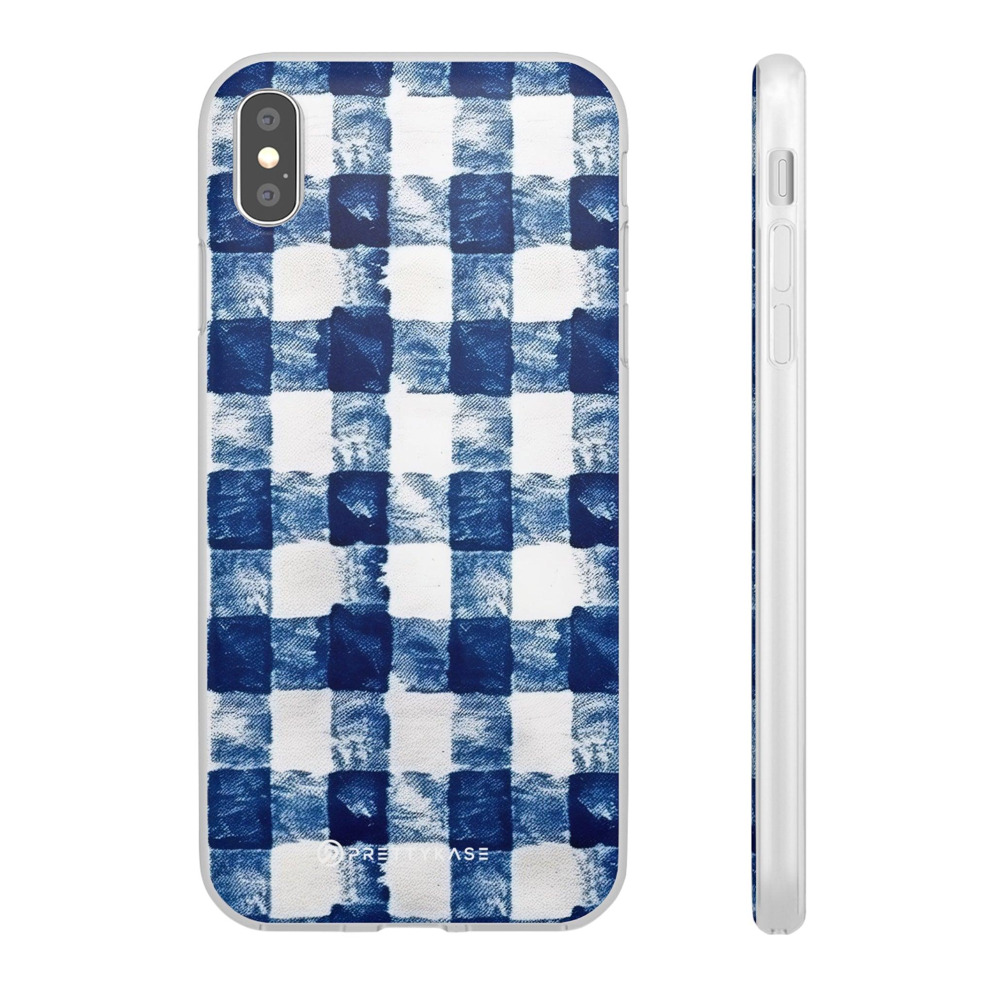 Gingham Pattern Slim - PrettyKase