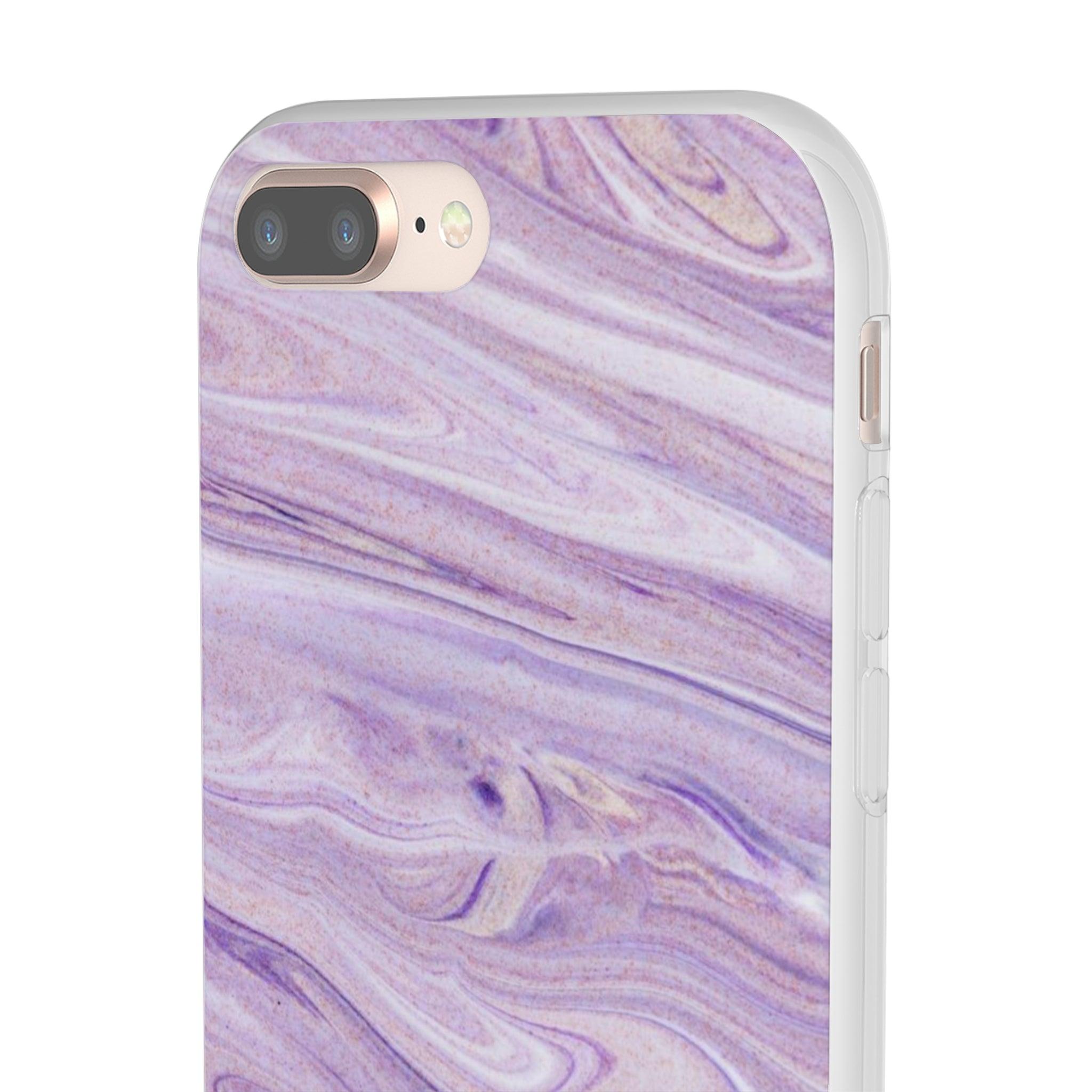 Purple Marble Slim - PrettyKase