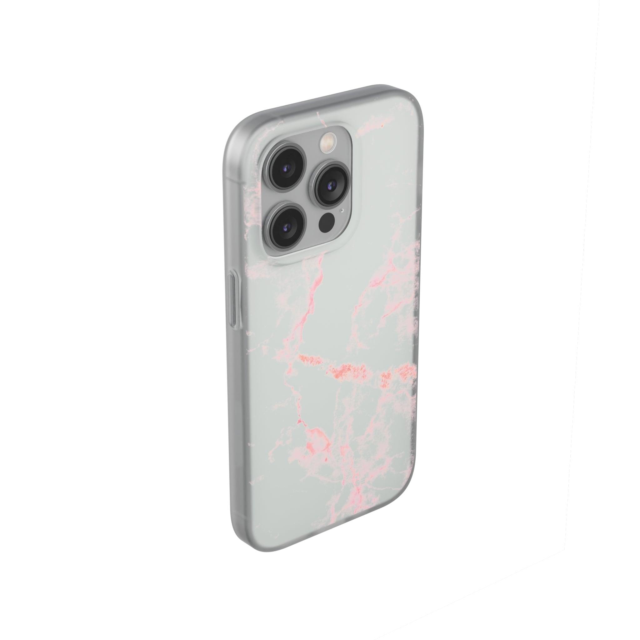 Pink Marble Slim - PrettyKase