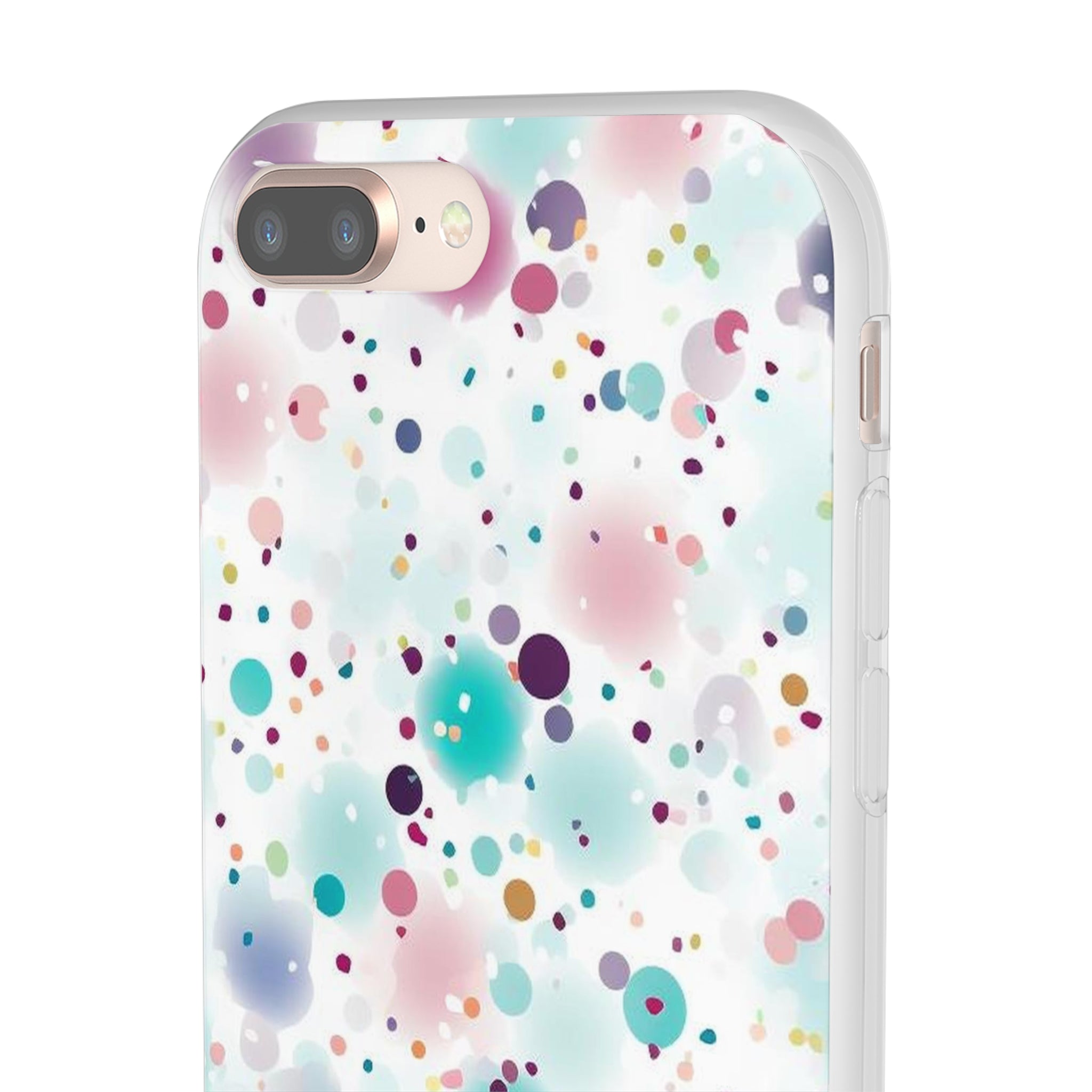 Colorfull Bubbles White Slim