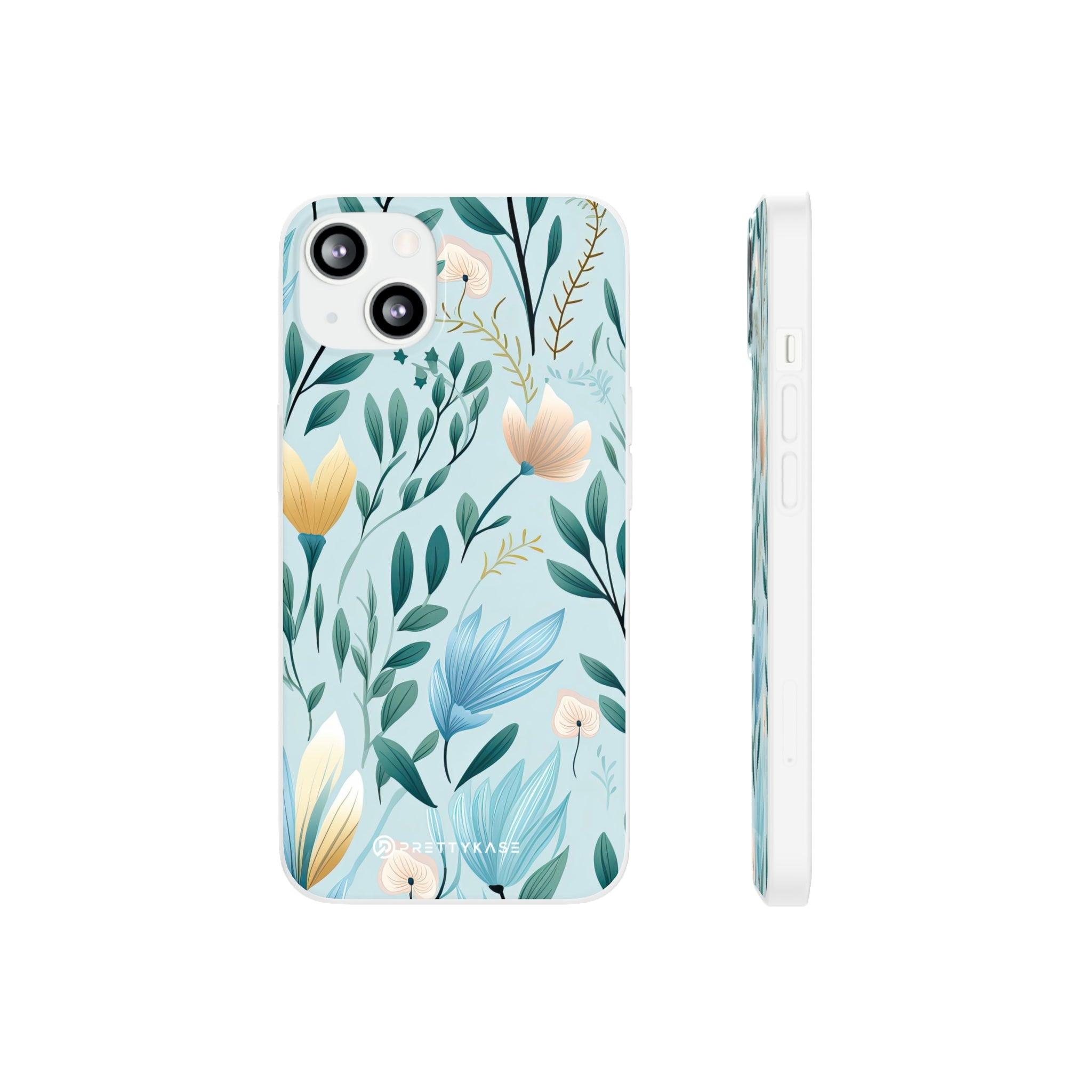 Flower Leaf Pastel Slim - PrettyKase