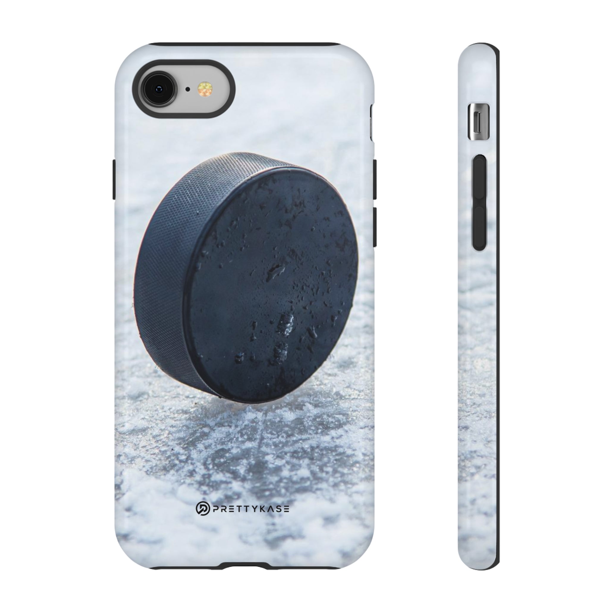 Black Hockey Puck