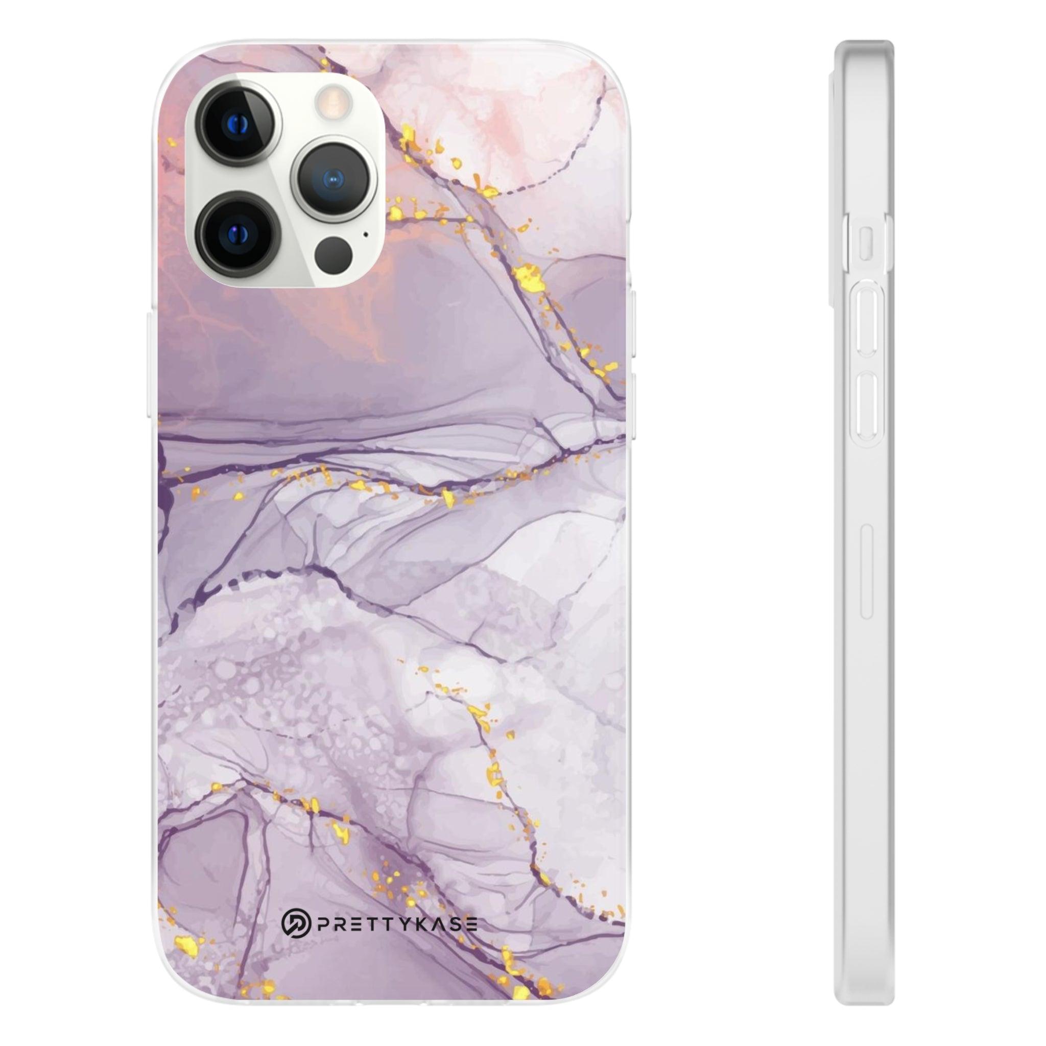 Lavender Marble Slim - PrettyKase