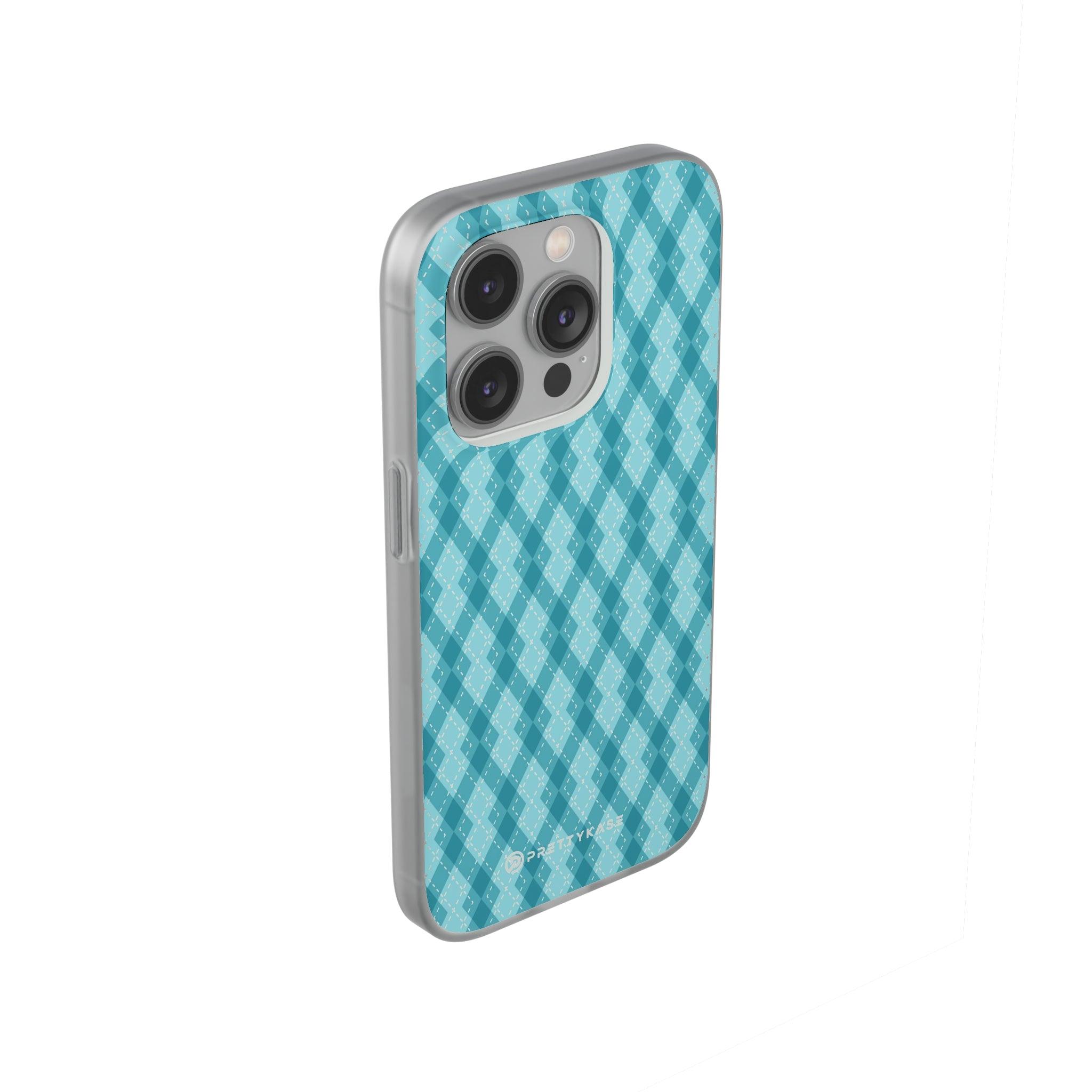 Argyle Teal Slim - PrettyKase