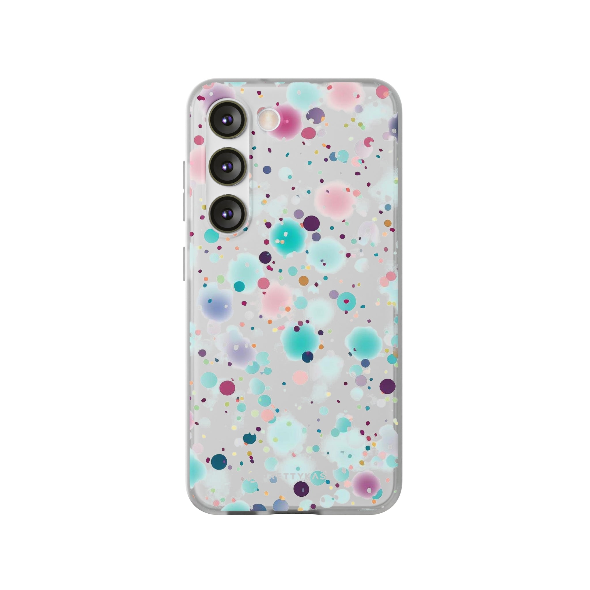 Colorfull Bubbles White Slim