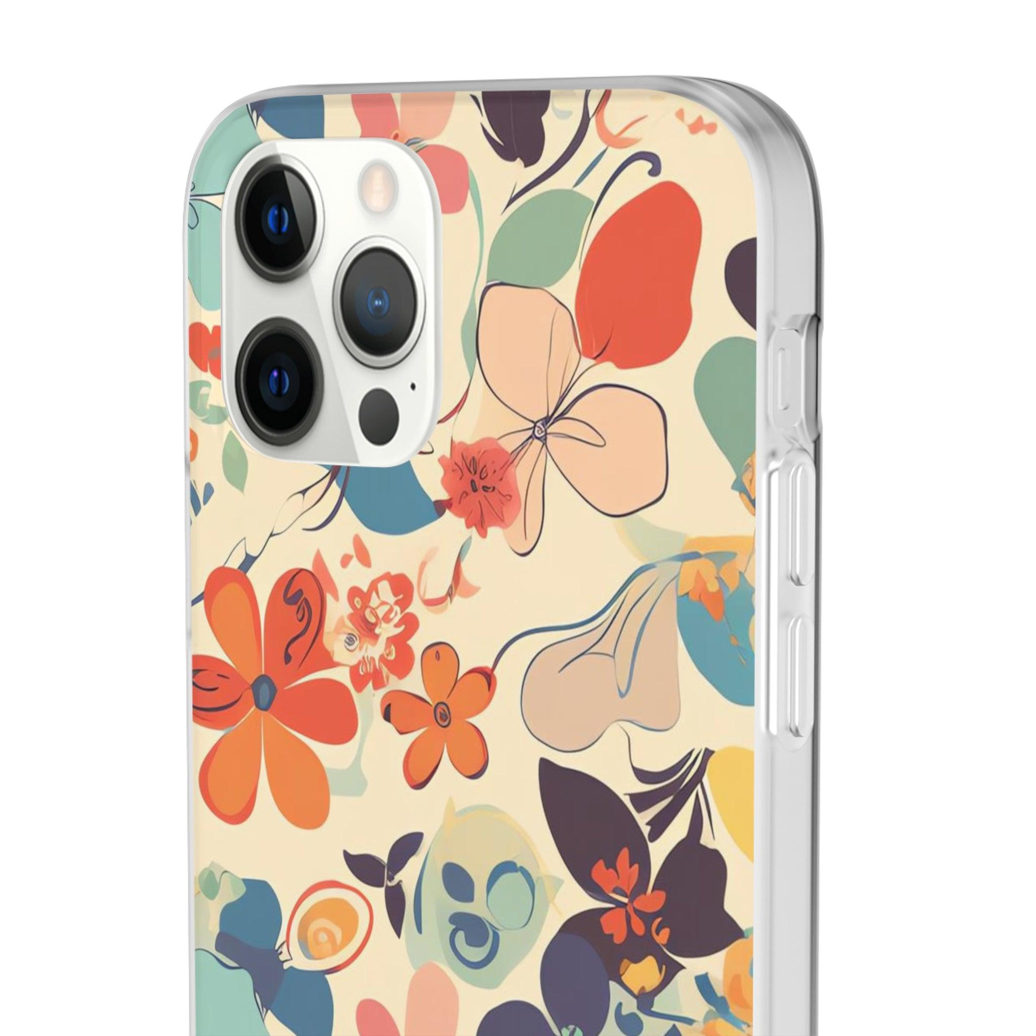 Seamless Floral Pattern Slim - PrettyKase