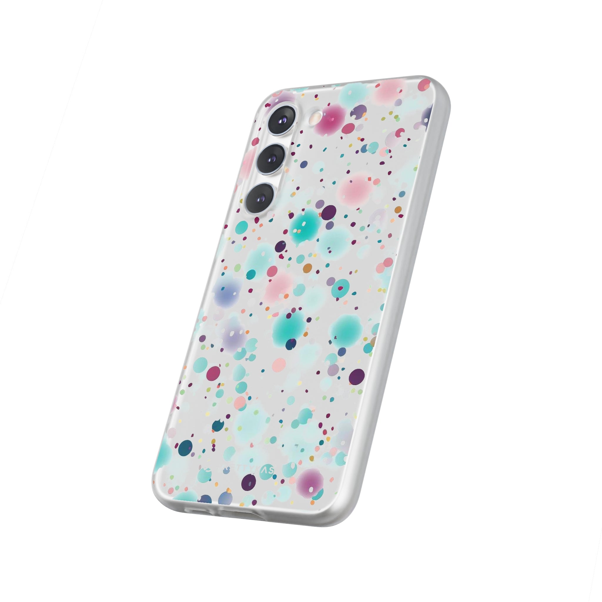 Colorfull Bubbles White Slim