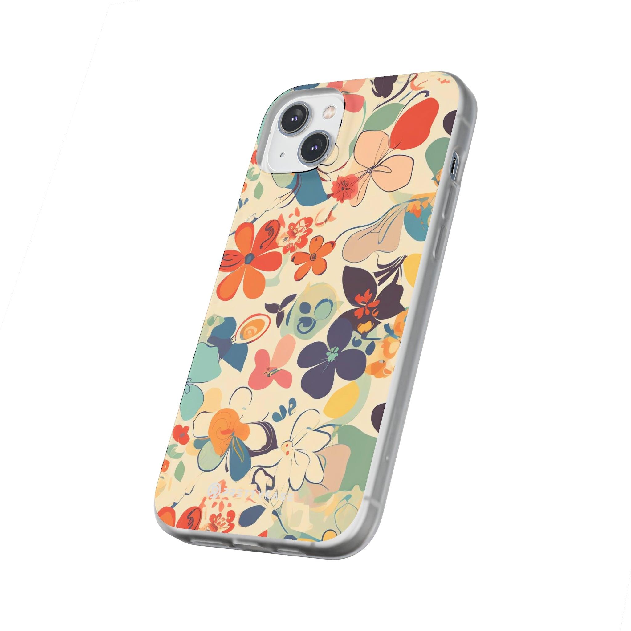 Seamless Floral Pattern Slim - PrettyKase