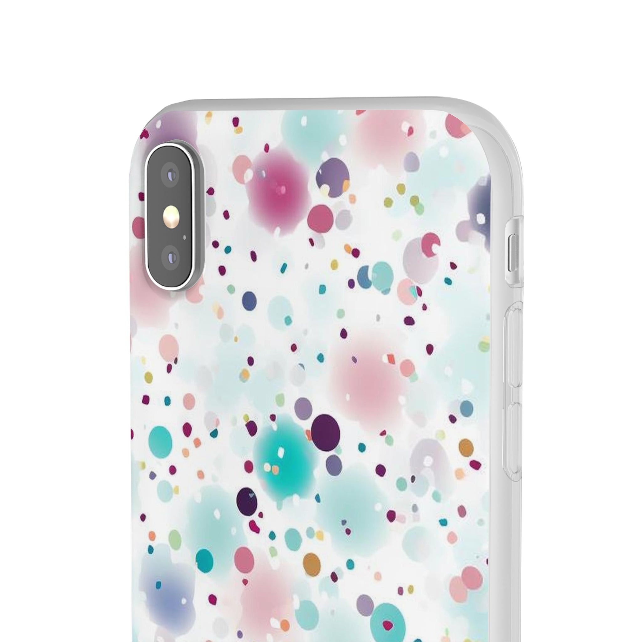 Colorfull Bubbles White Slim