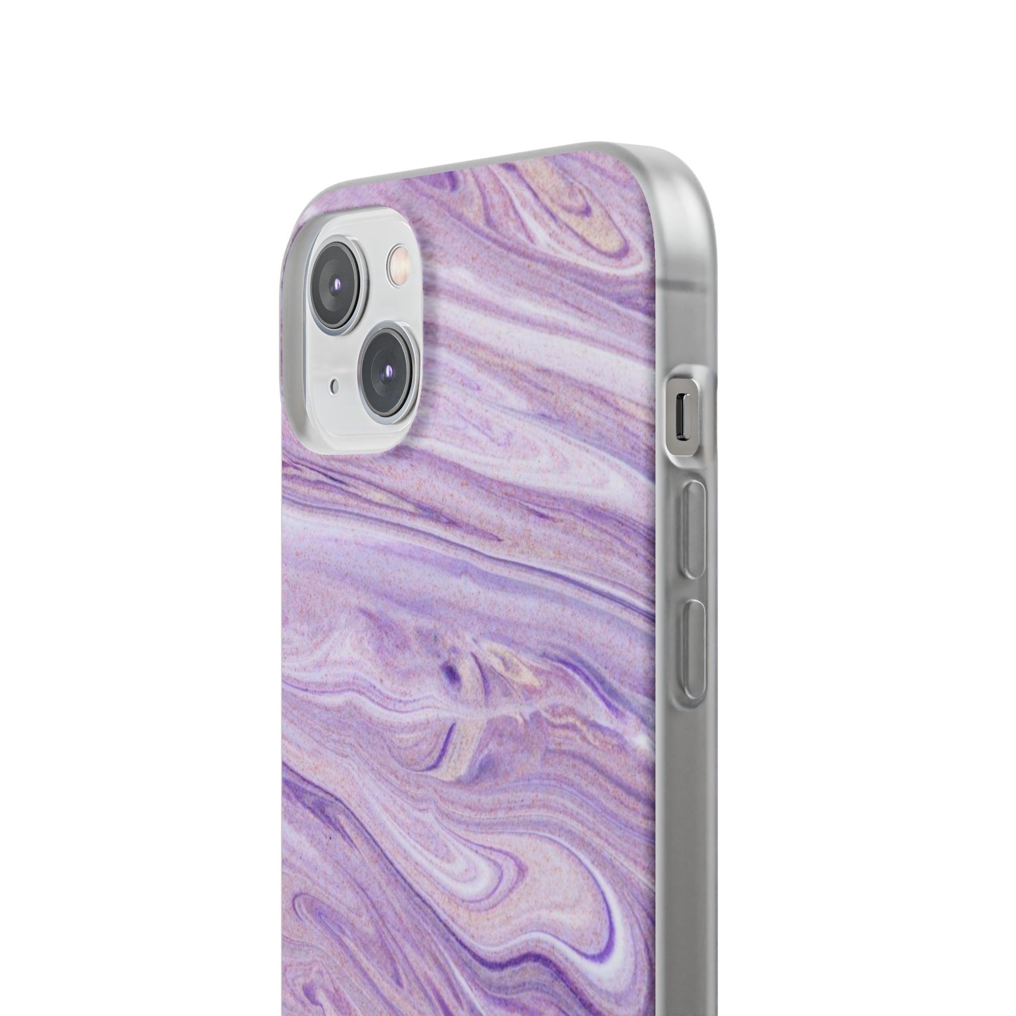 Purple Marble Slim - PrettyKase