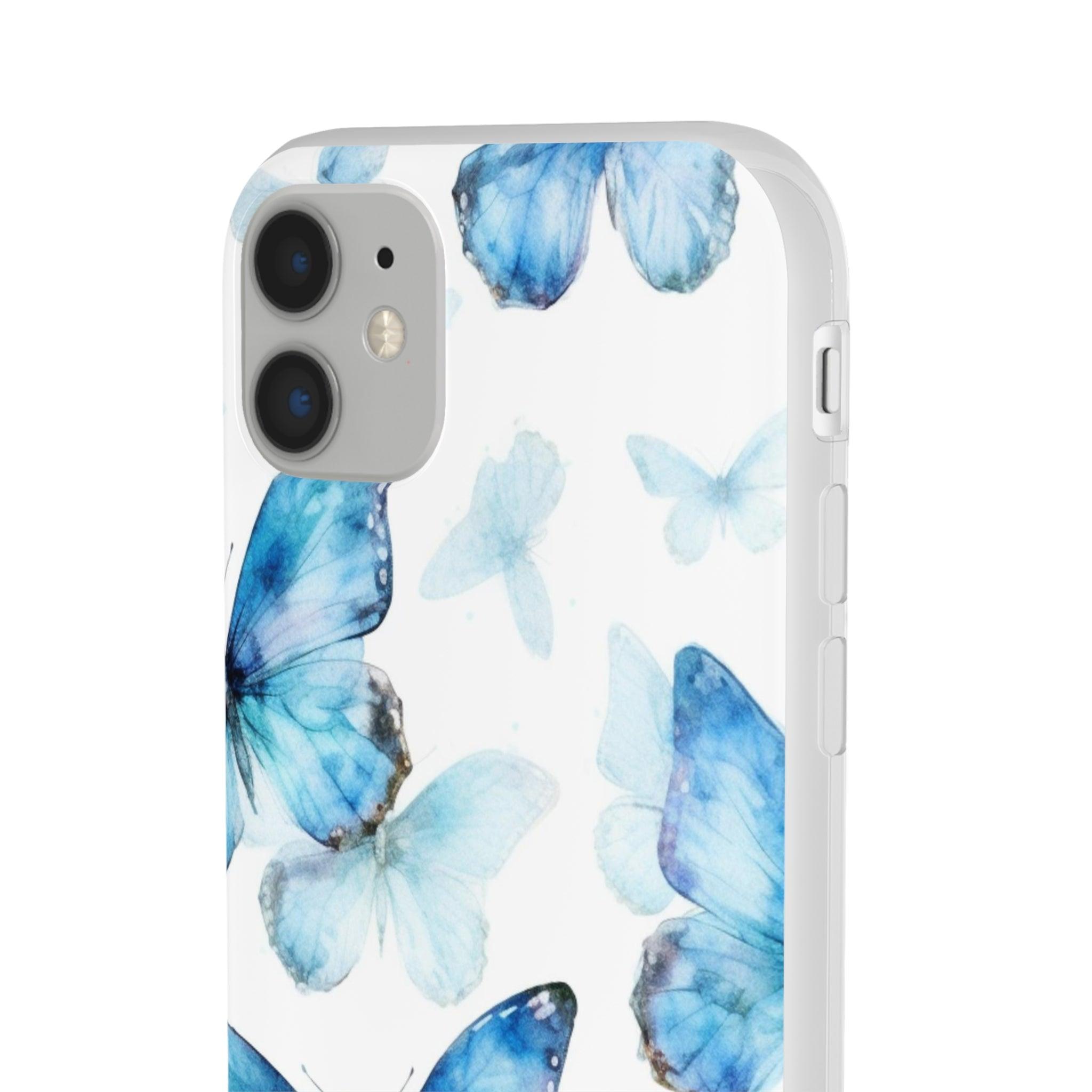 Blue Butterflies Slim - PrettyKase