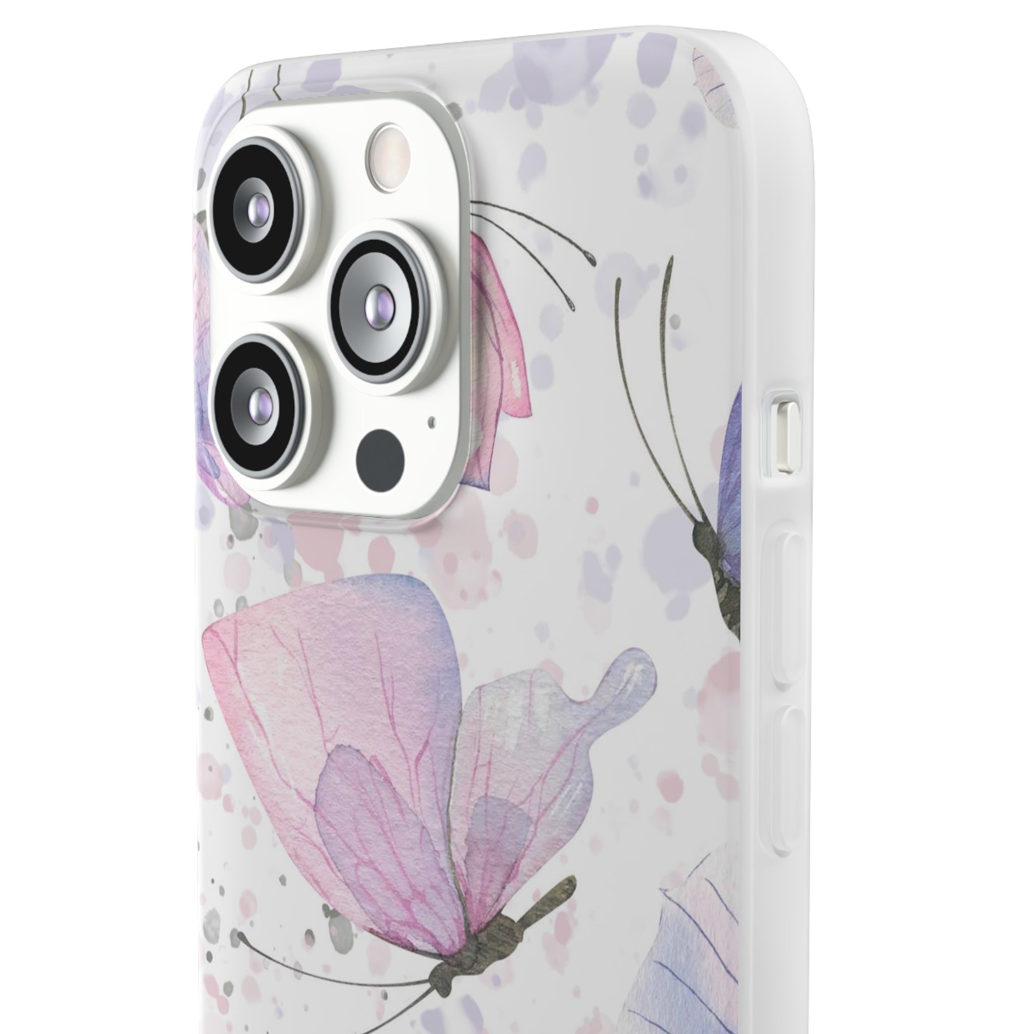 Pink Lilac Butterflies Slim