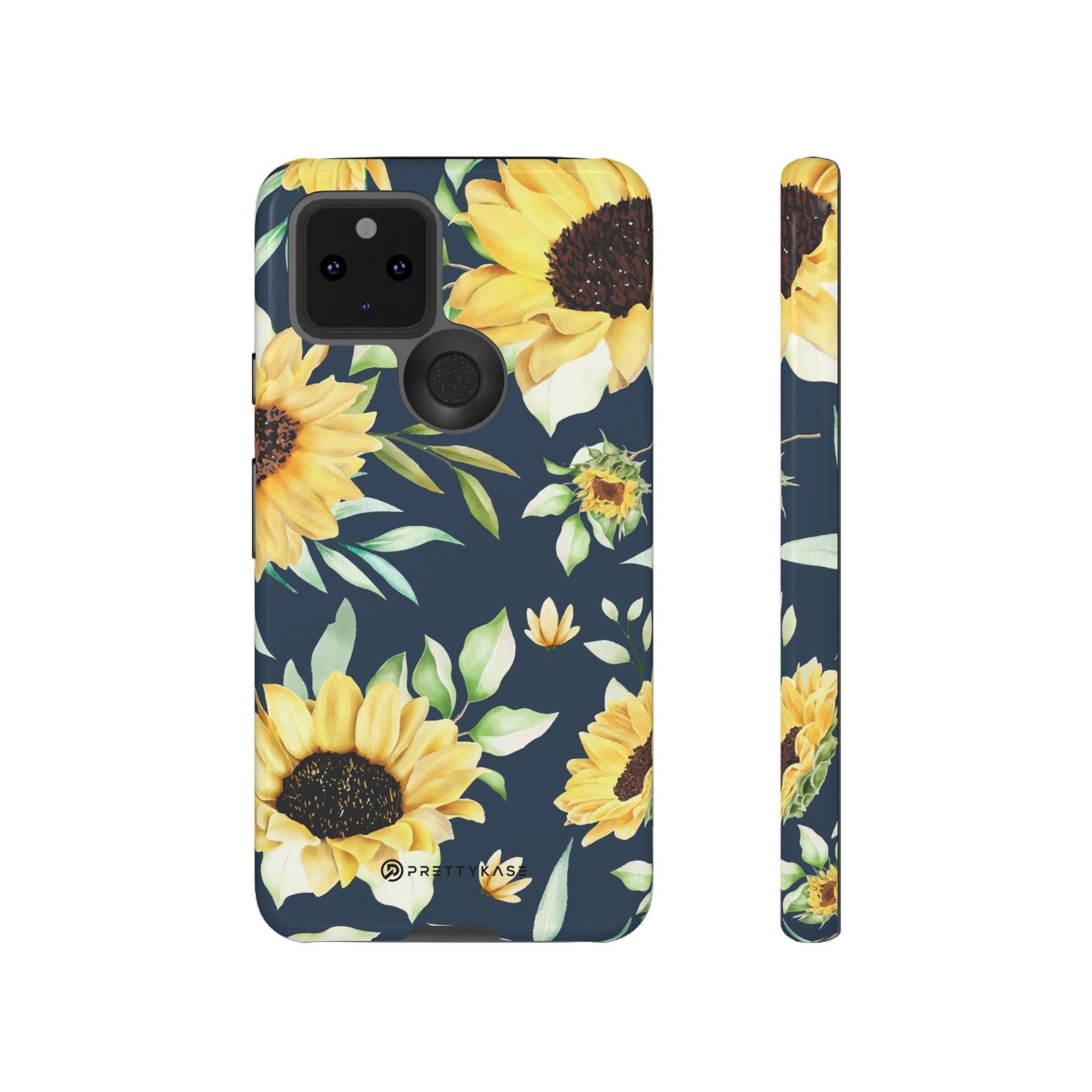 Yellow Floral Evening - PrettyKase