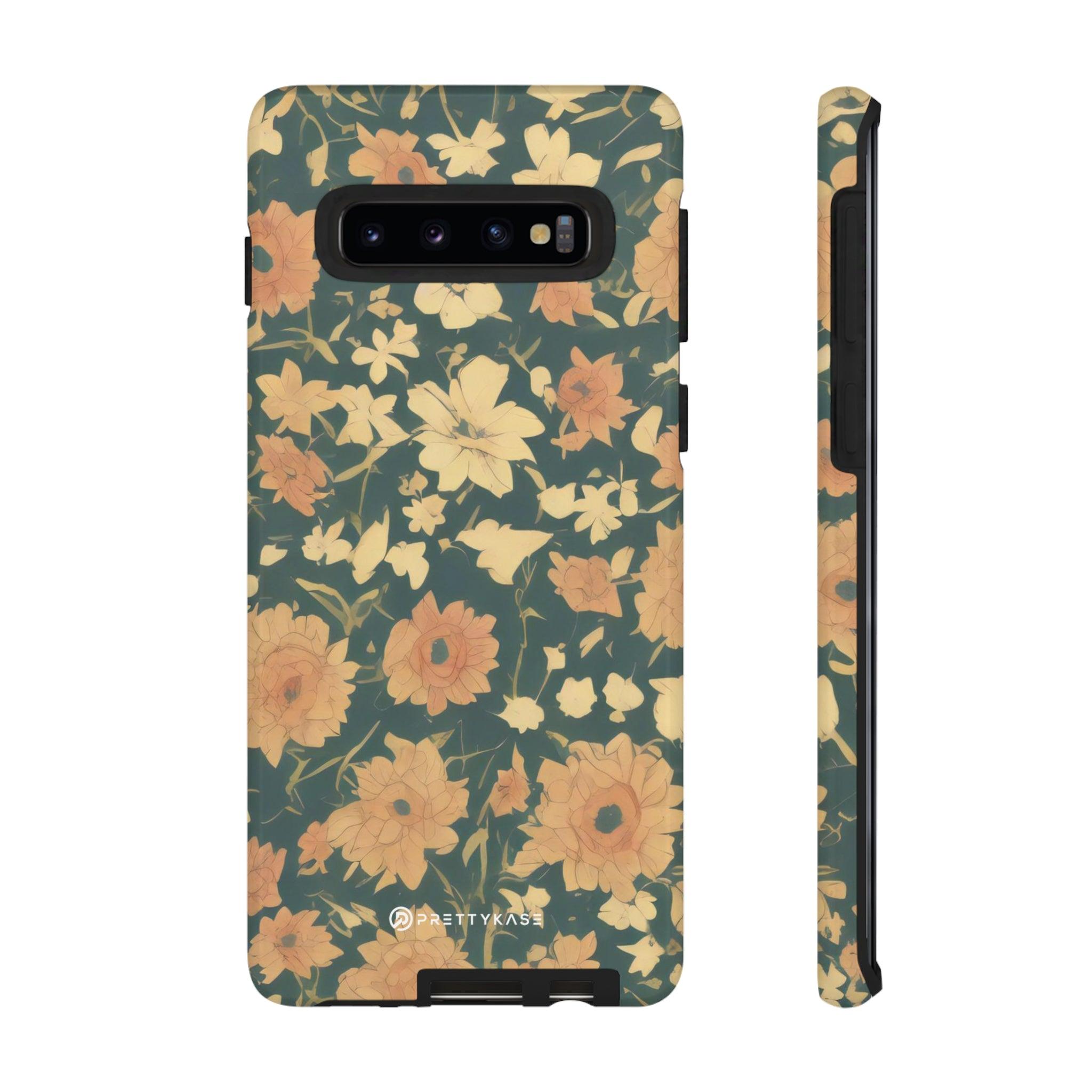 Olive Green Floral - PrettyKase