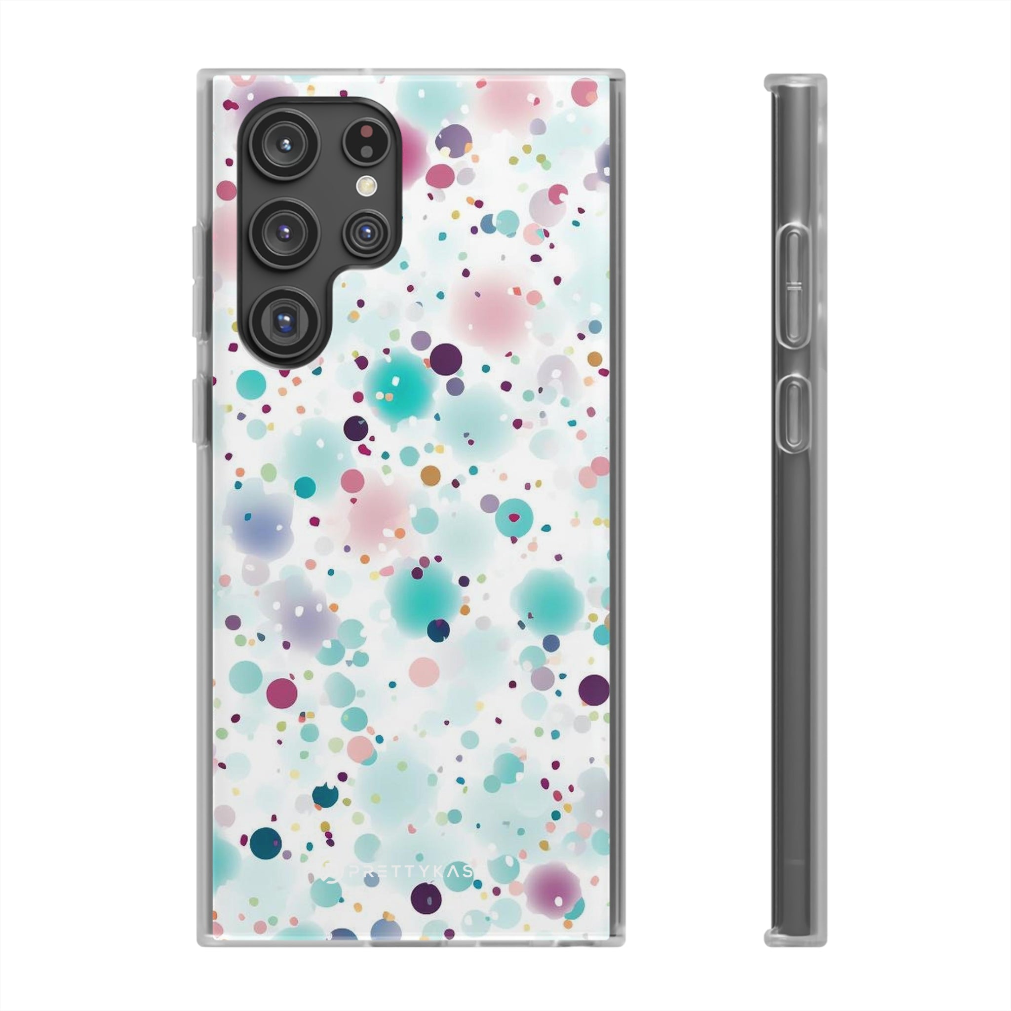 Colorfull Bubbles White Slim