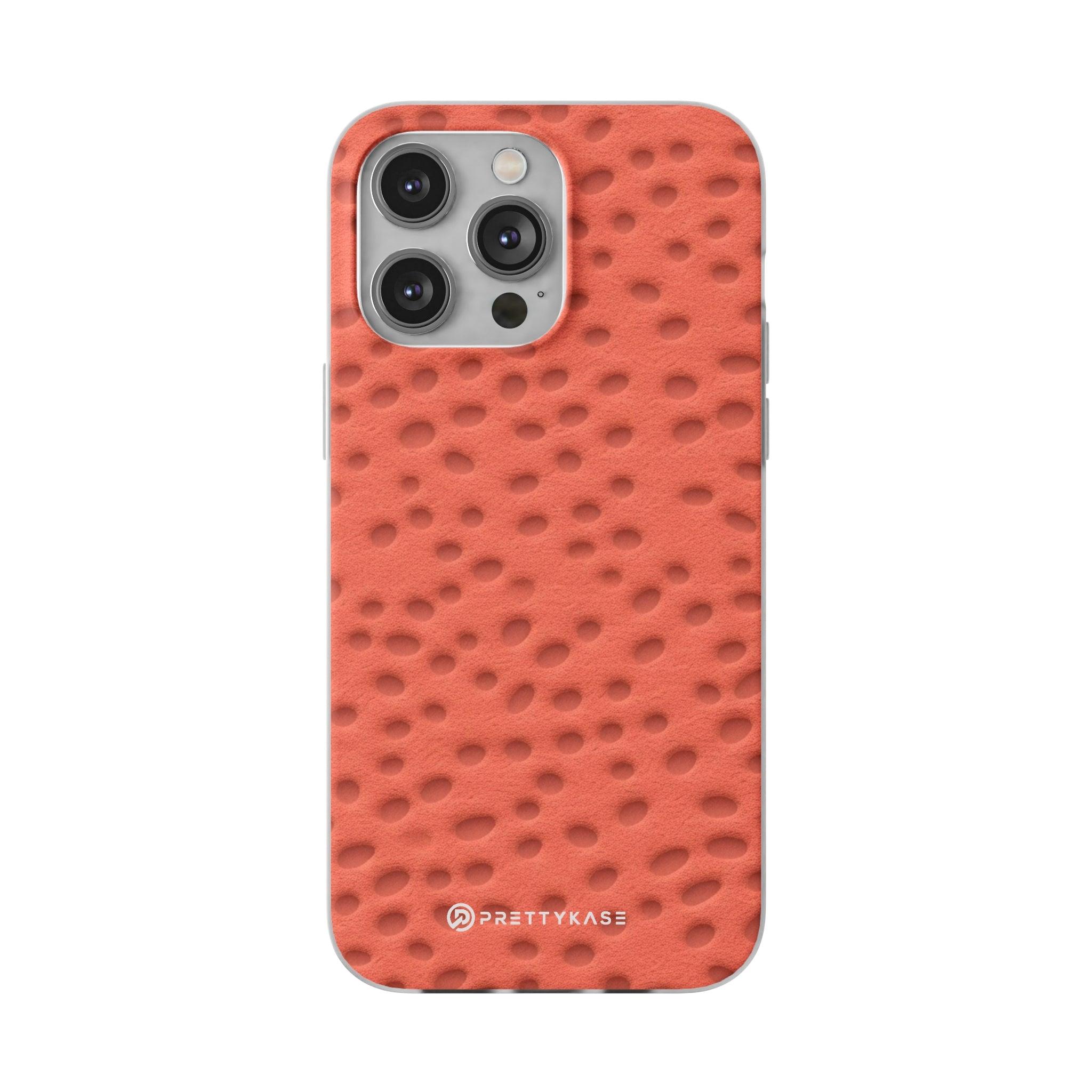 Red Surface Holes Slim - PrettyKase