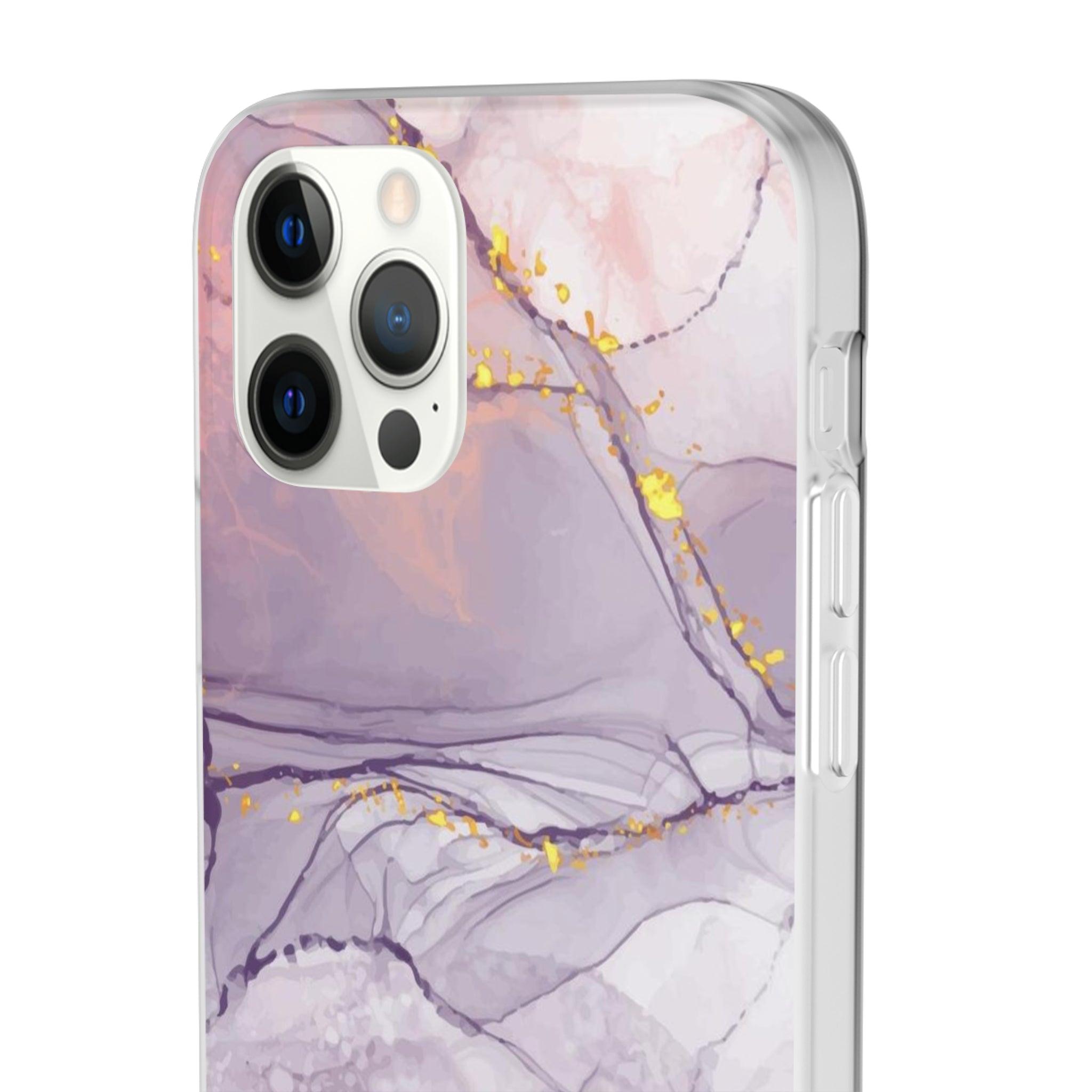 Lavender Marble Slim - PrettyKase