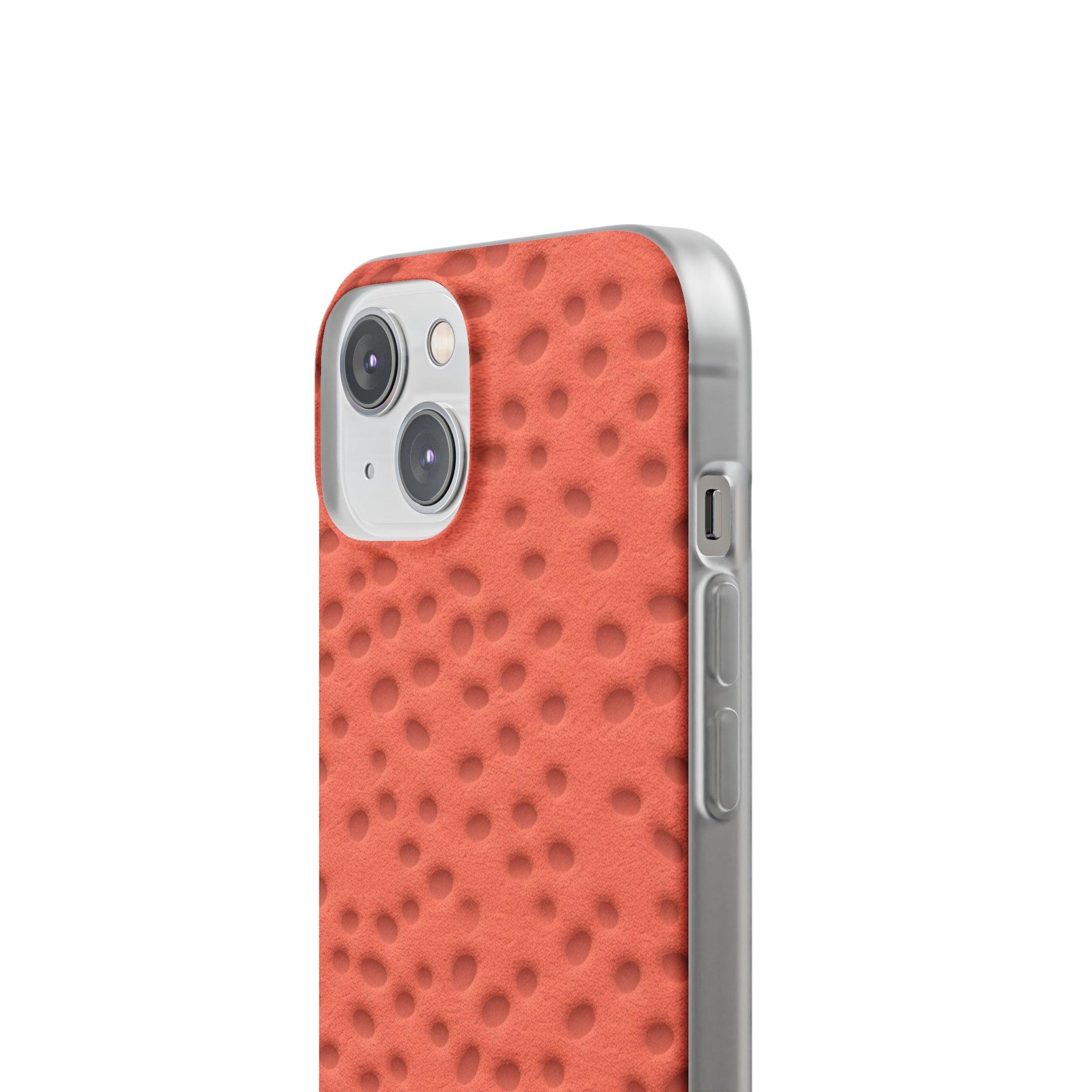 Red Surface Holes Slim - PrettyKase